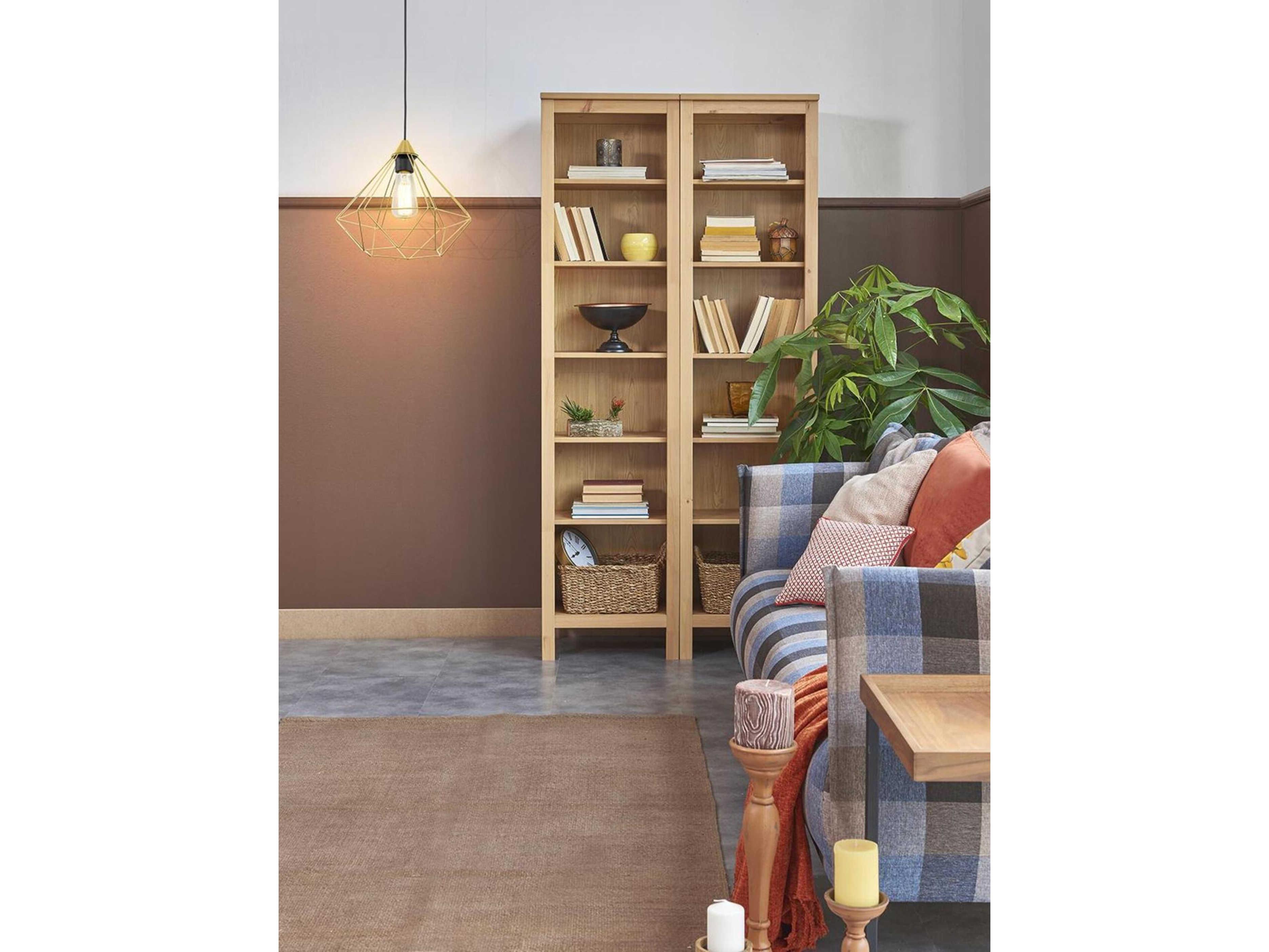 Eglo Tarbes 1-Light Brushed Brass Pendant