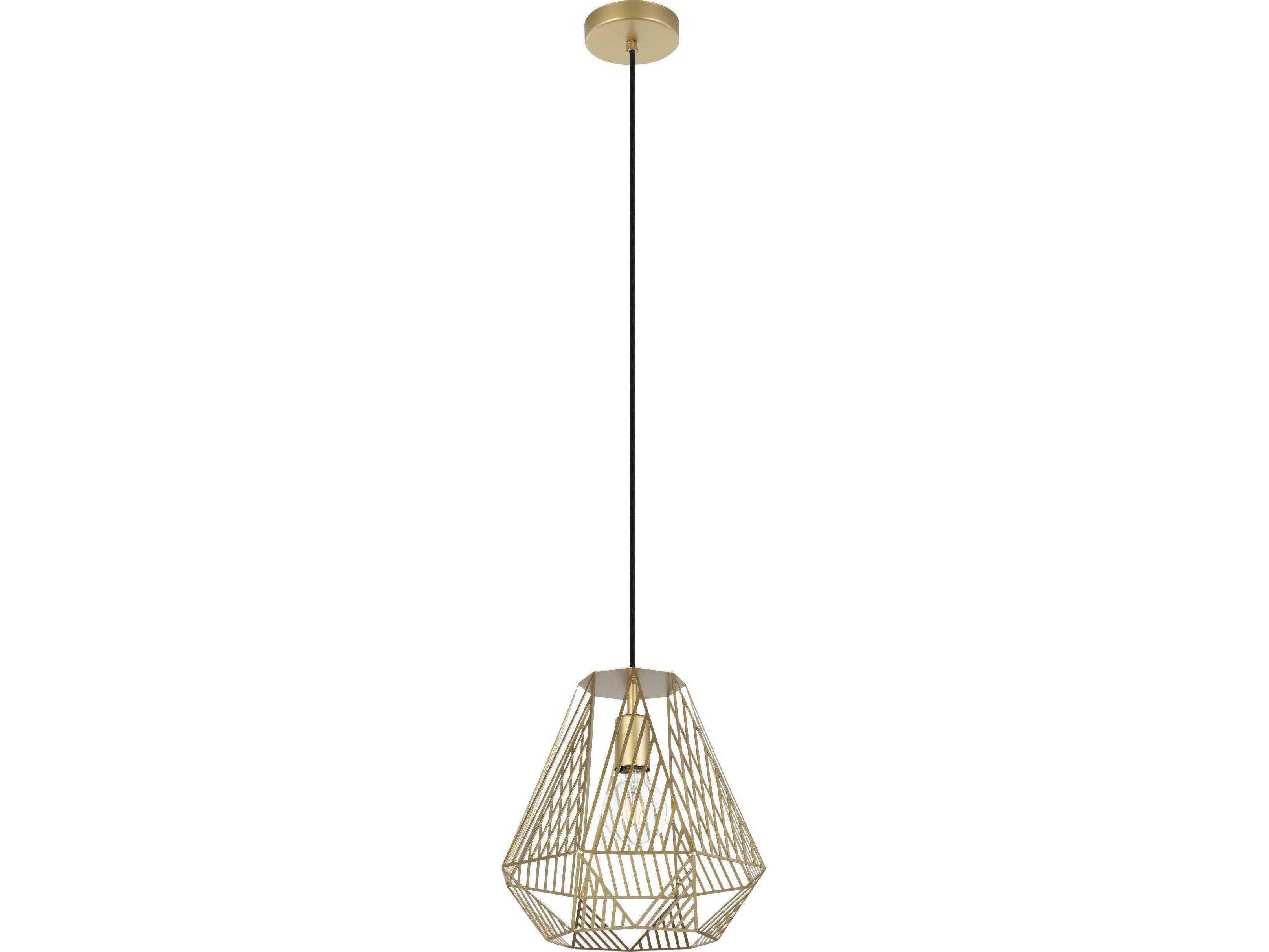 Eglo Stype 1-Light Gold Pendant