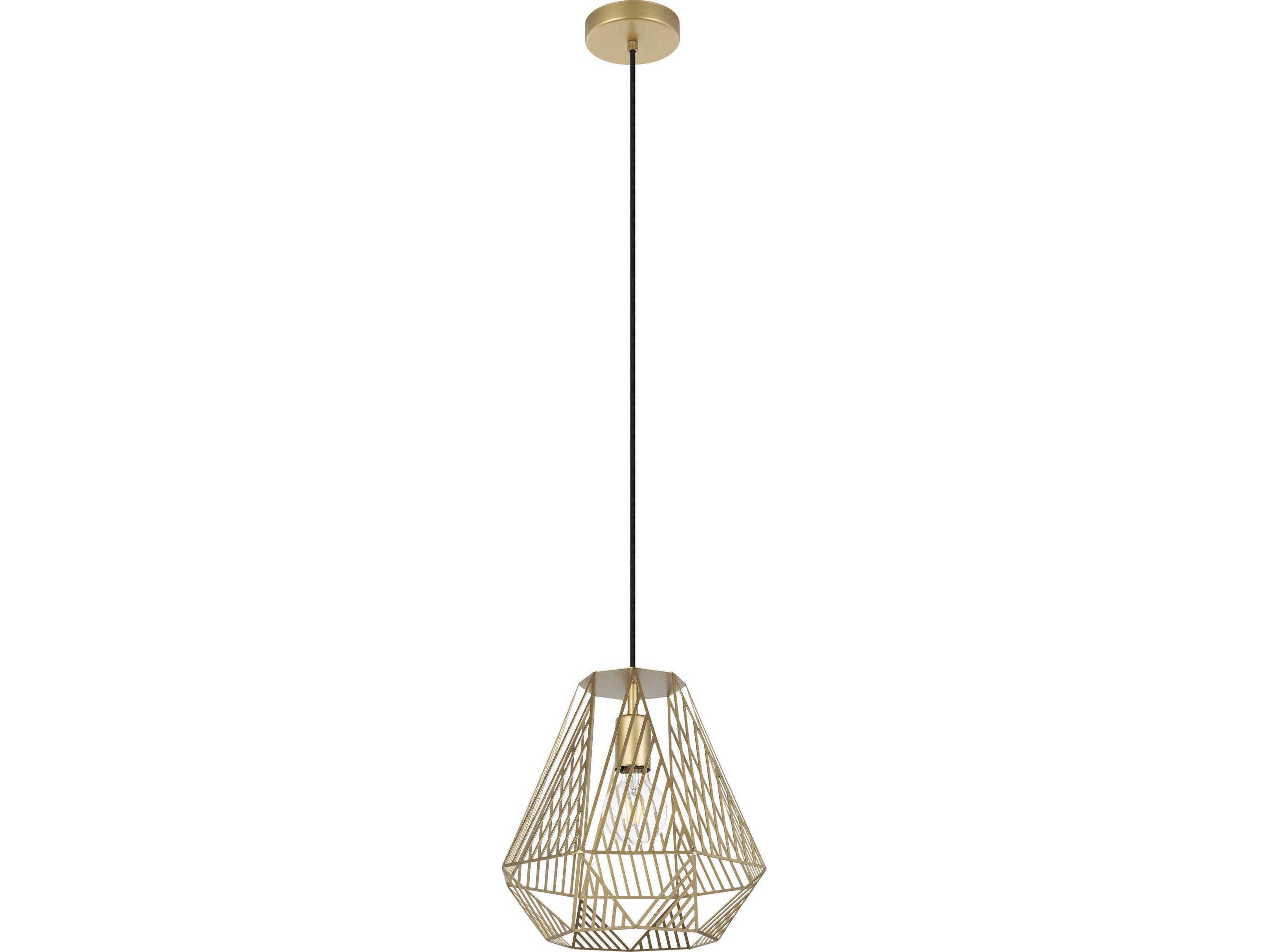 Eglo Stype 1-Light Gold Pendant