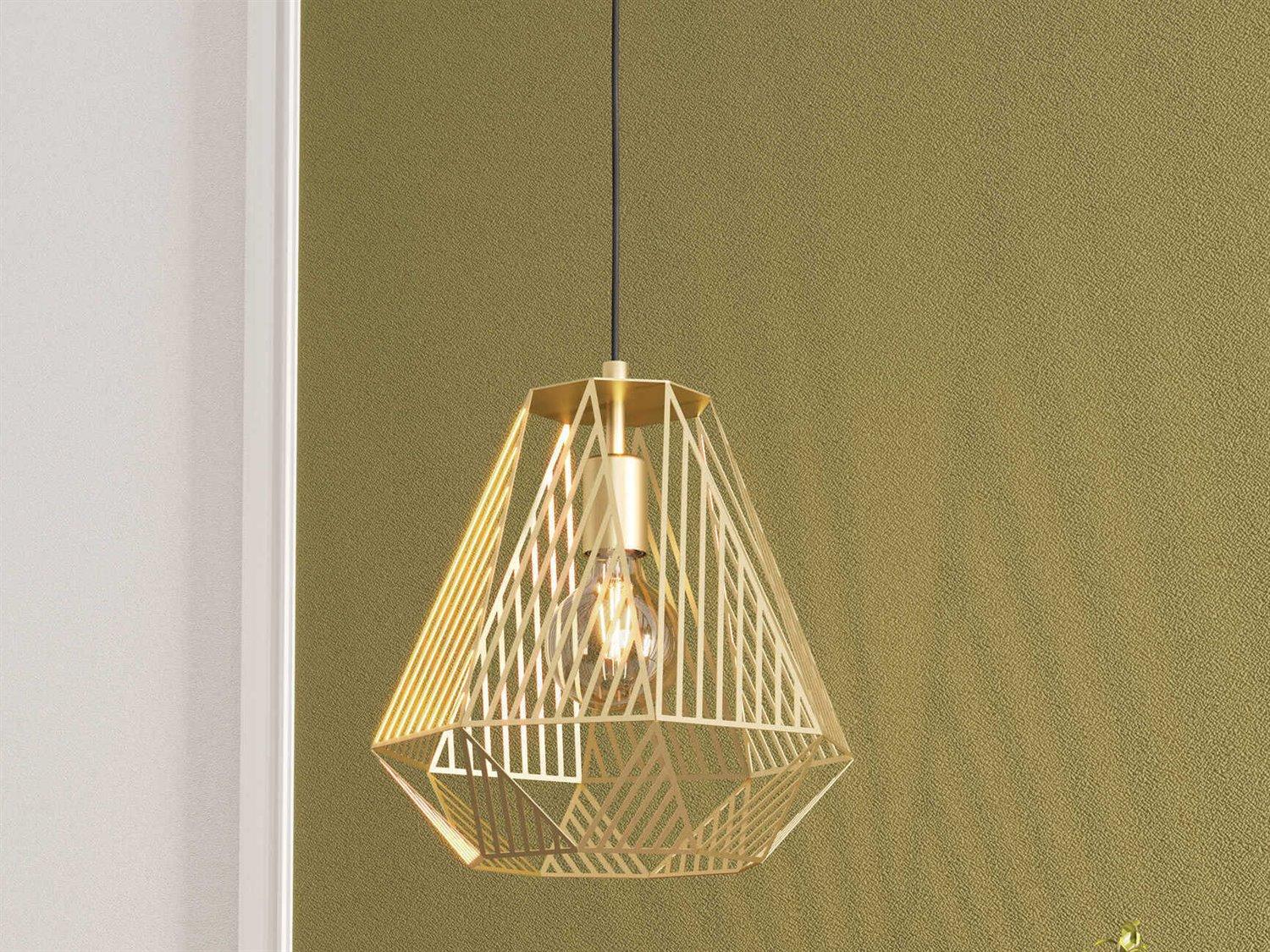 Eglo Stype 1-Light Gold Pendant