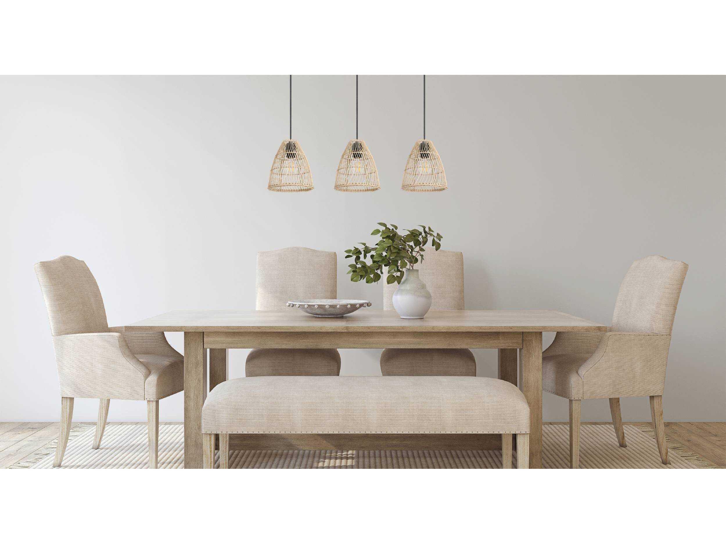 Eglo Ayesgarth 3-Light Black Brown Island Pendant