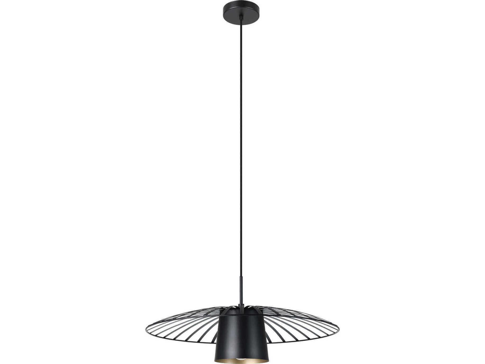 Eglo Felixkirk 1-Light Black Pendant