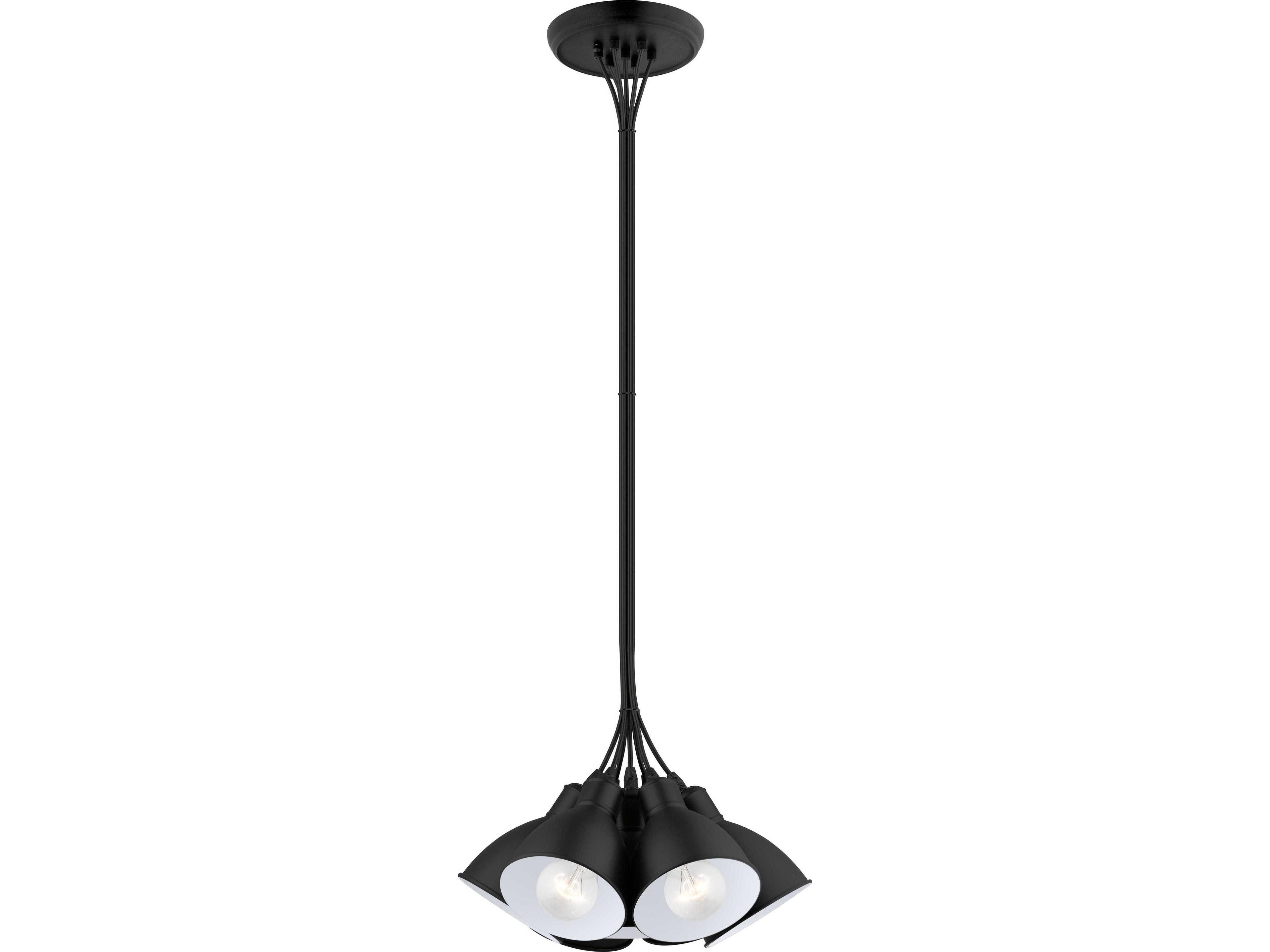 Eglo Priddy 7-Light Black Pendant