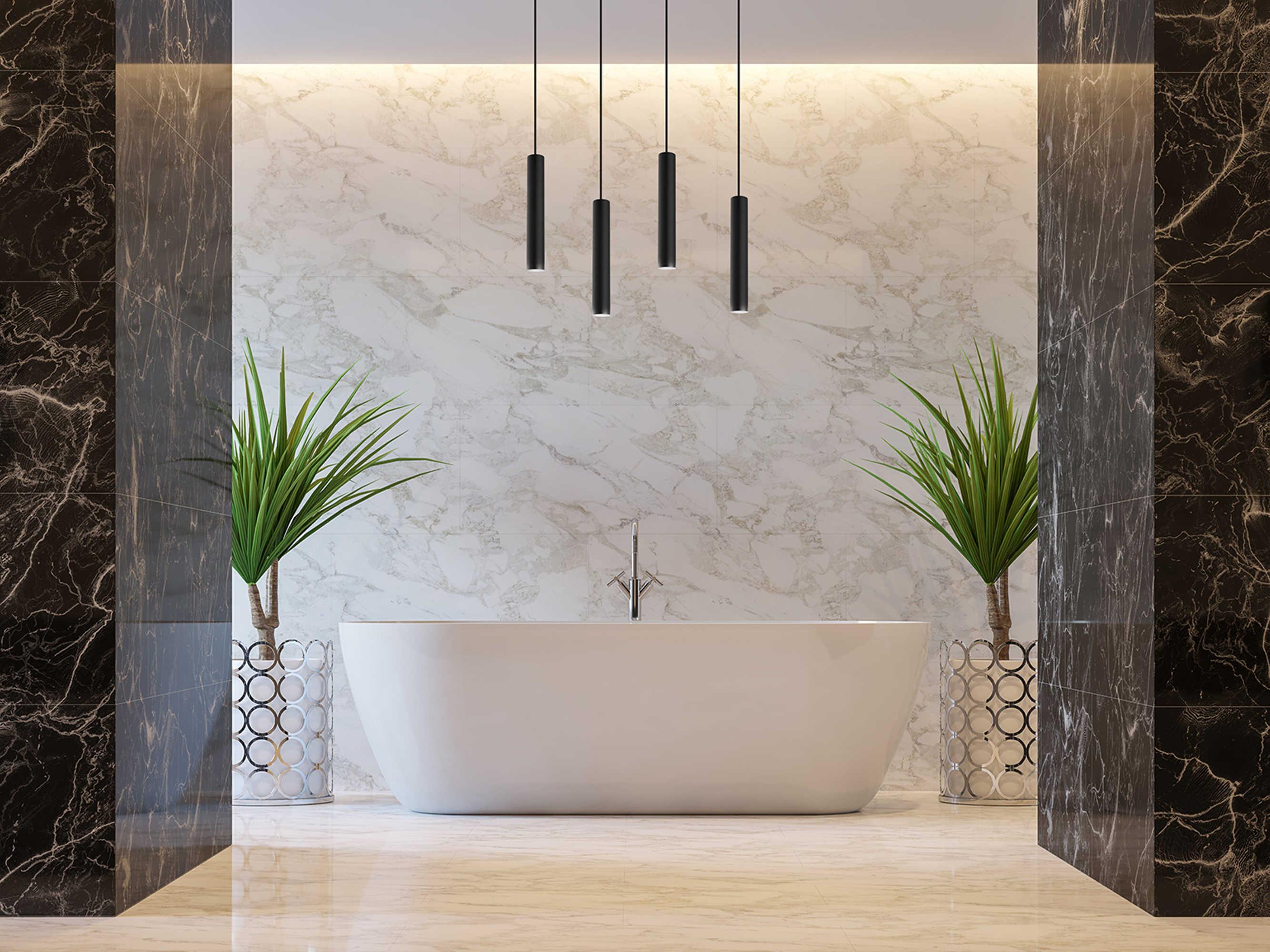 Eglo Tortoreto 1-Light Matte Black Cylinder Mini Pendant