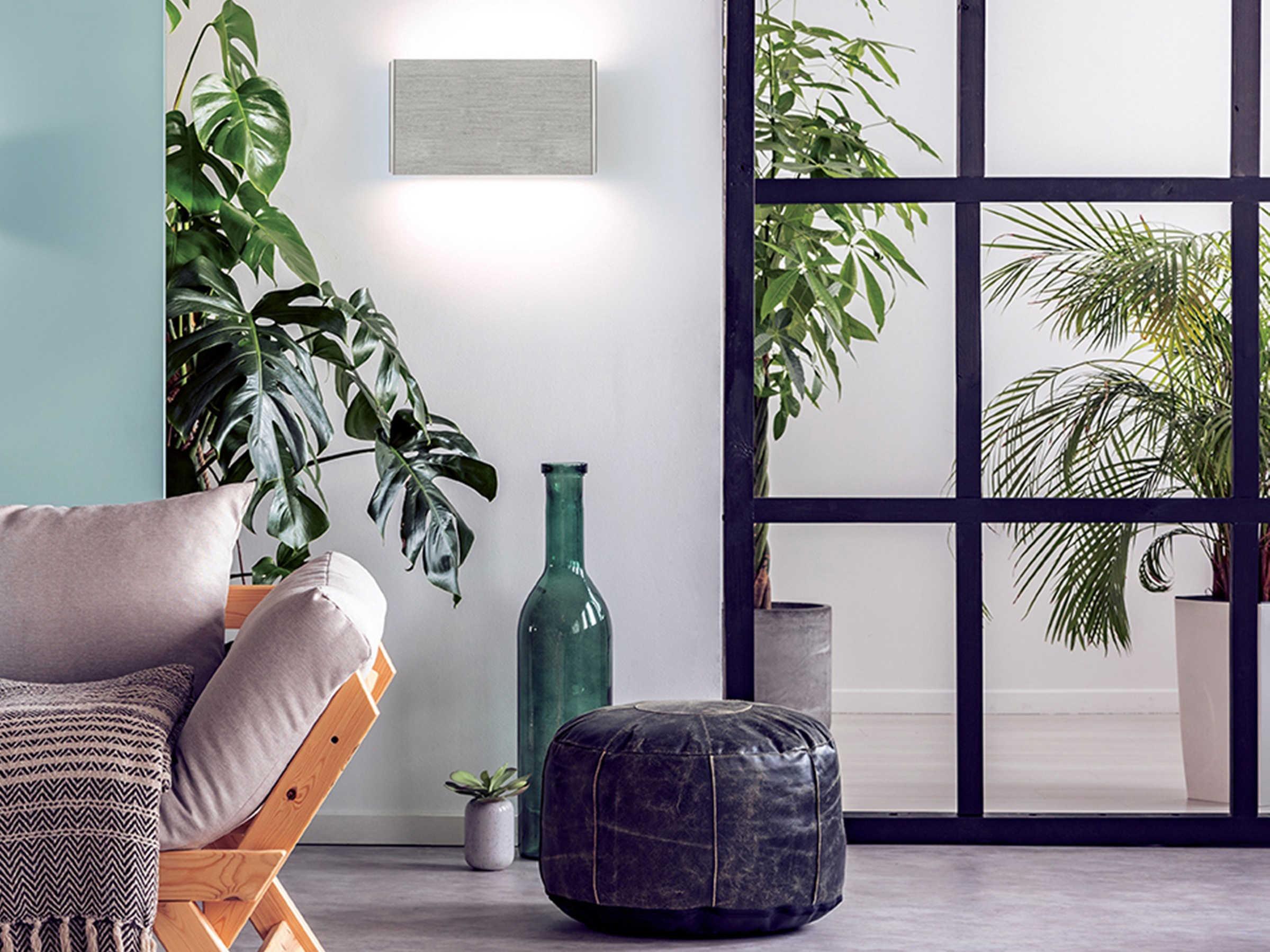 Eglo Nikita 1-Light Matte Nickel Wall Sconce