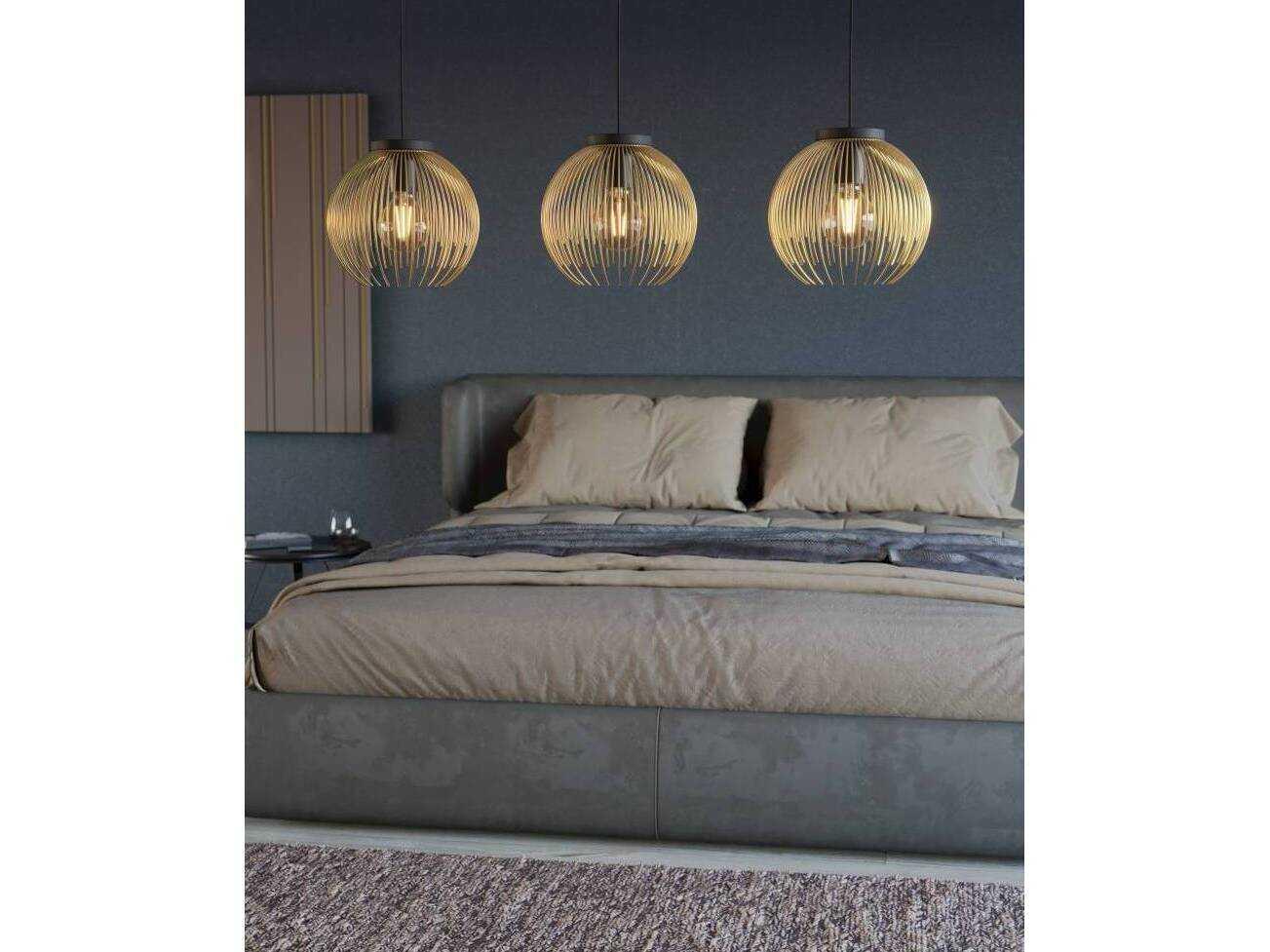 Eglo Venezuela 3-Light Black Island Pendant