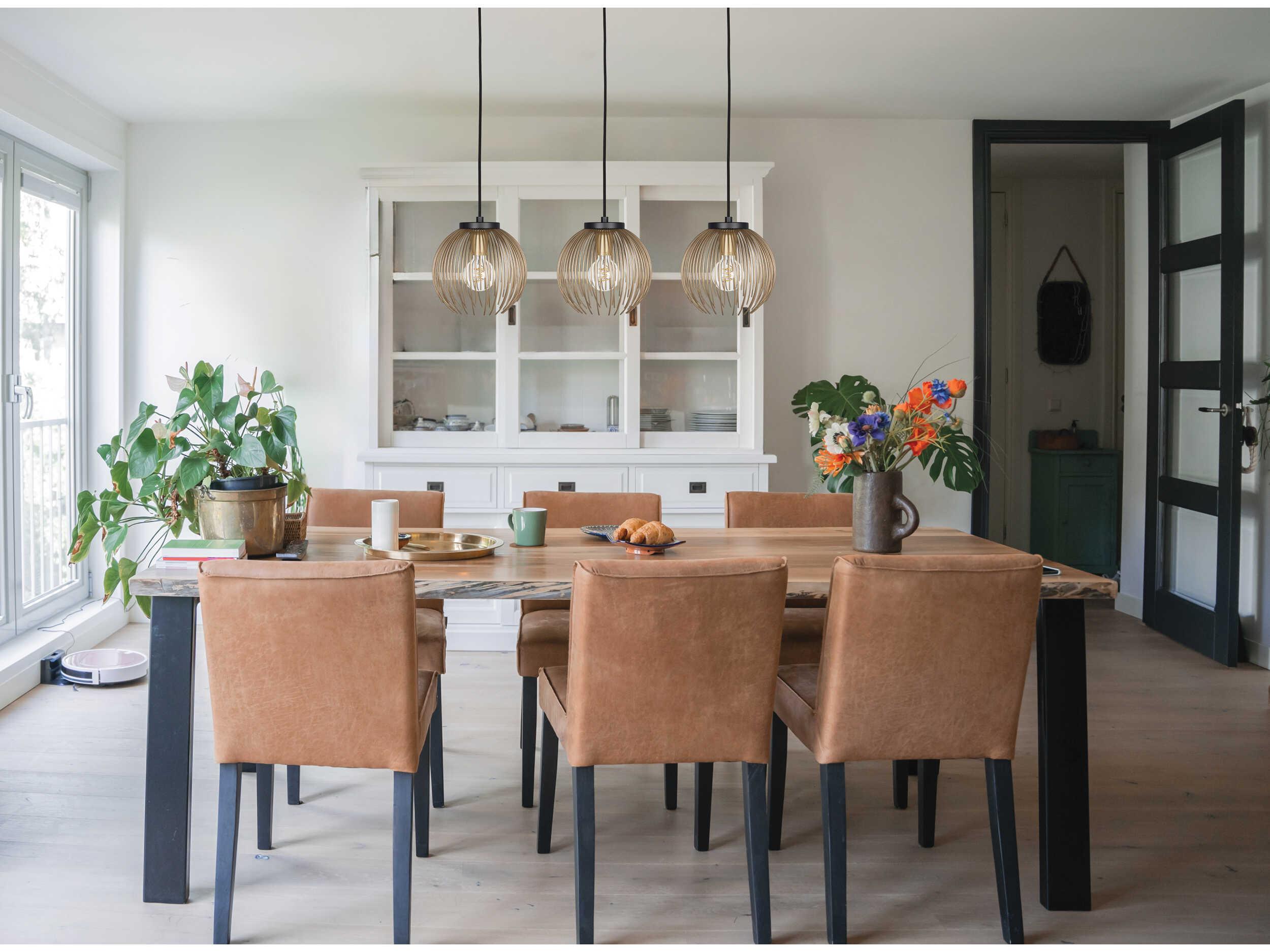 Eglo Venezuela 3-Light Black Island Pendant