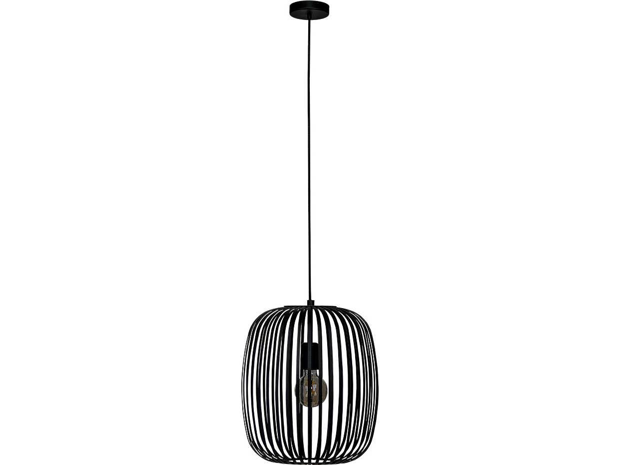 Eglo Romazzina 1-Light Black Pendant