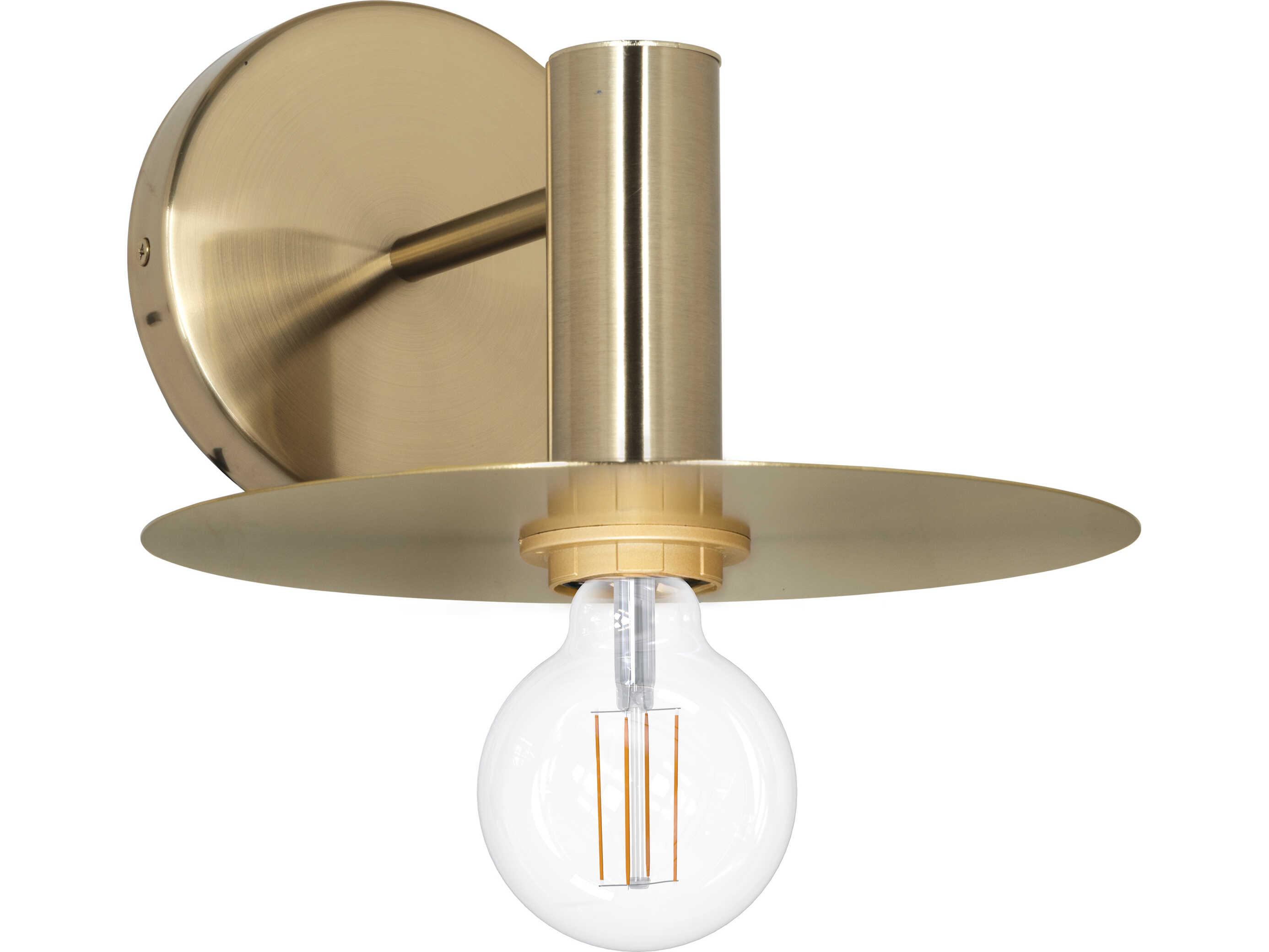 Eglo Escandell 1-Light Brushed Gold Wall Sconce