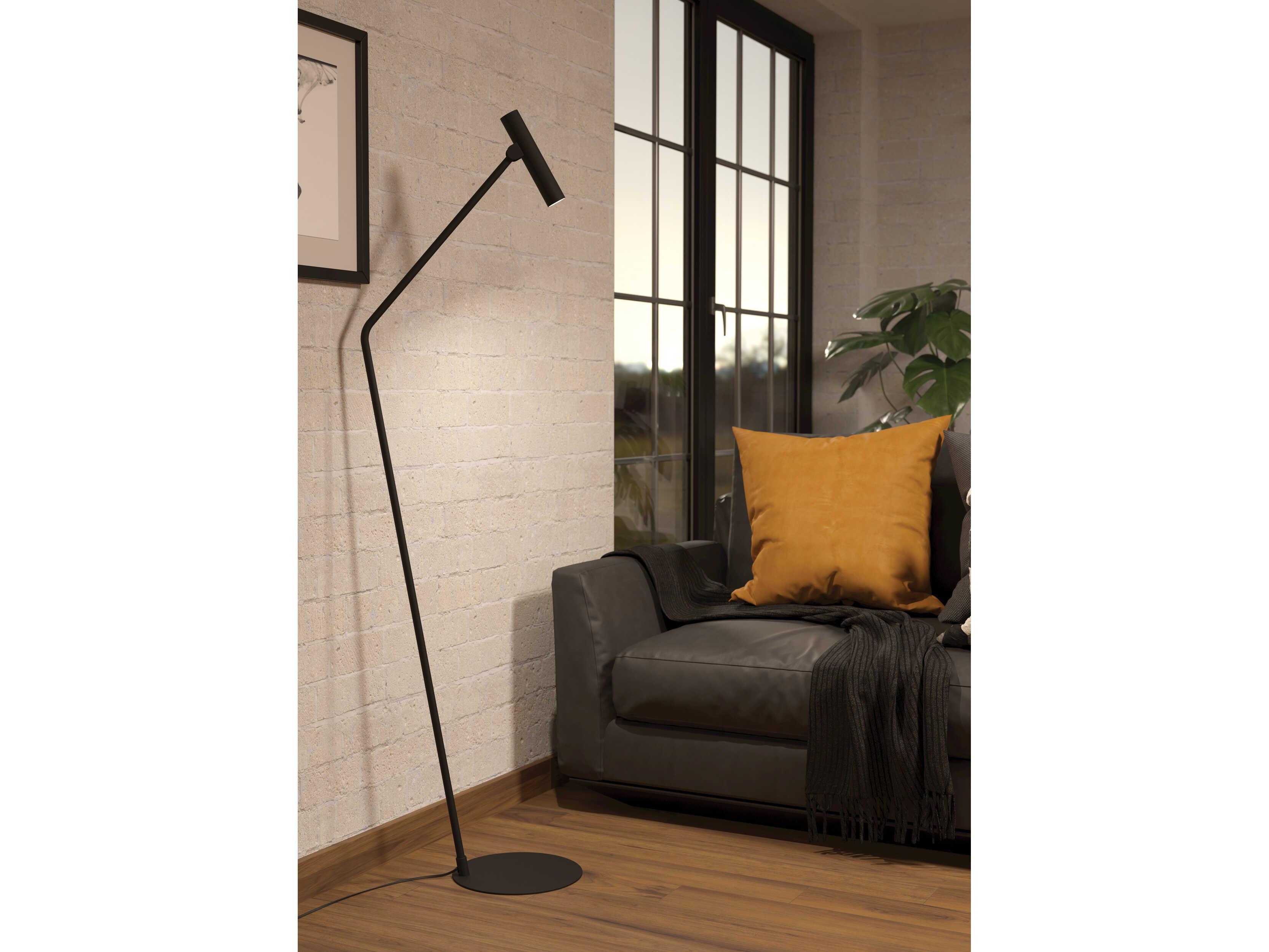 Eglo Almudaina Black Metal Floor Lamp