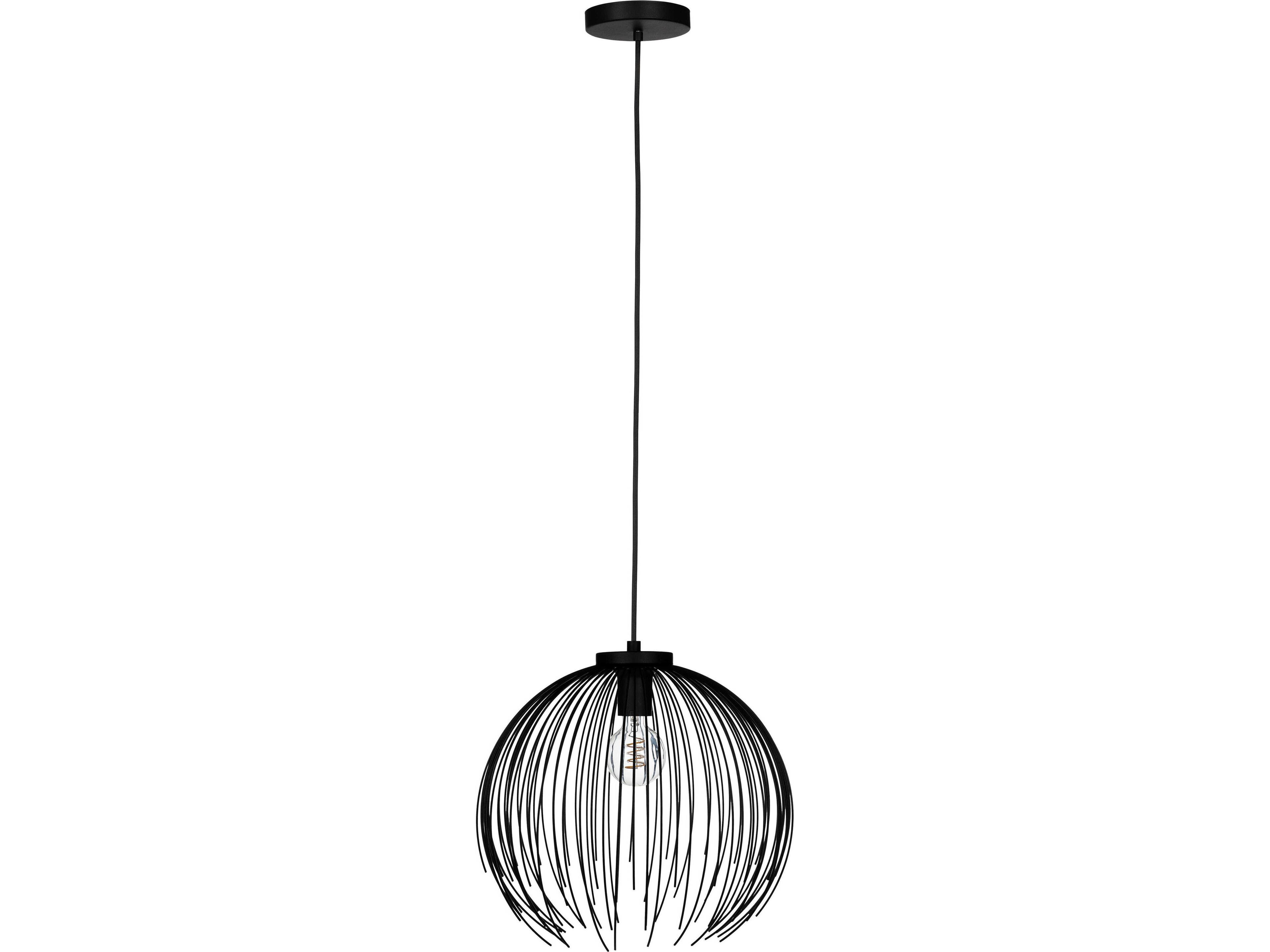 Eglo Venezuela 1-Light Black Pendant