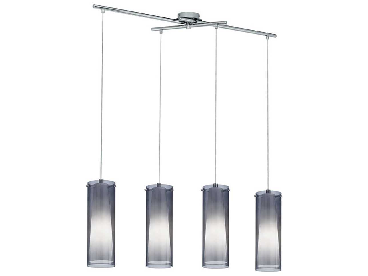 Eglo Pinto Nero 4-Light Matte Nickel Island Pendant