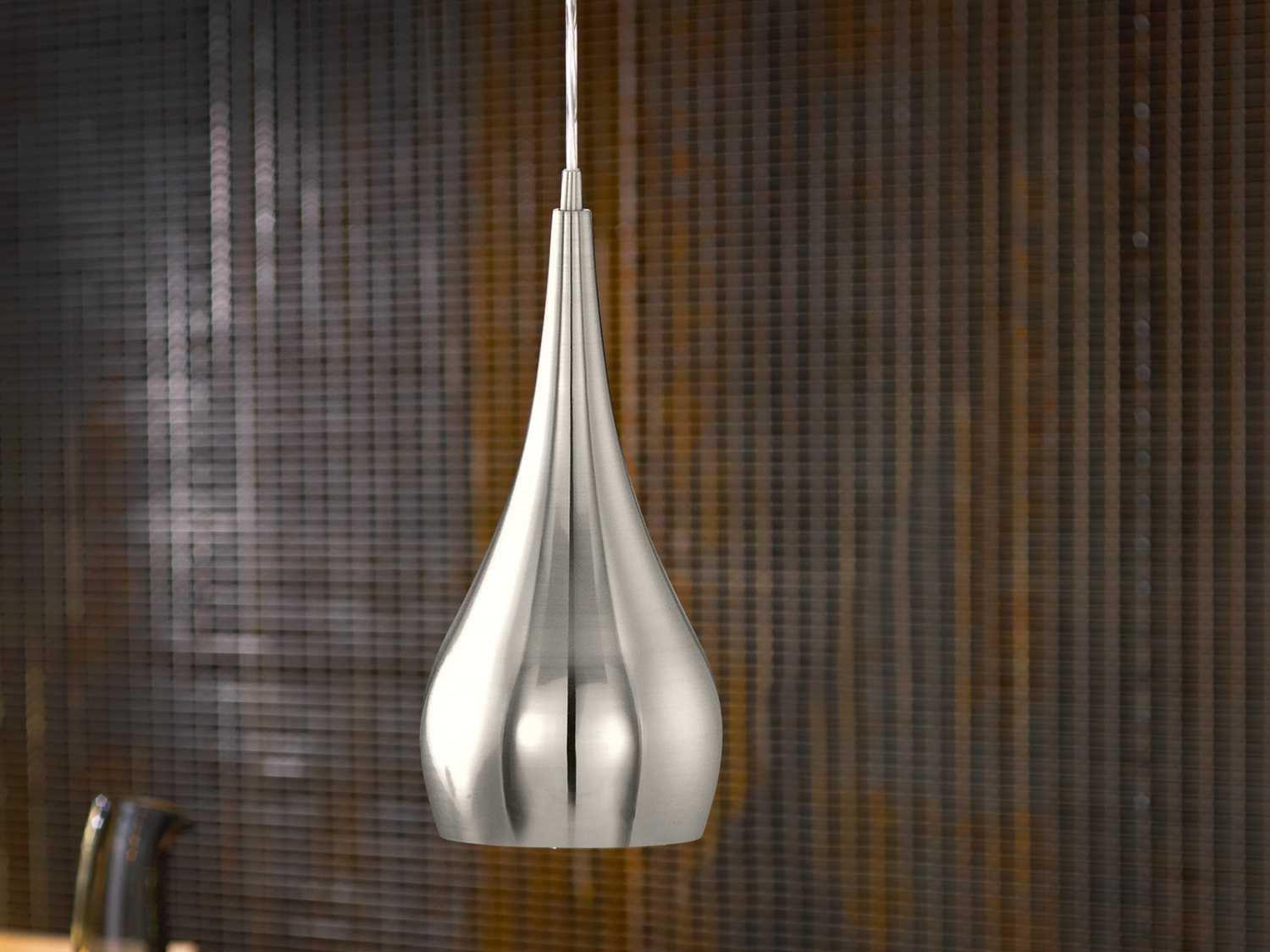 Eglo Reale 1-Light Matte Nickel Mini Pendant