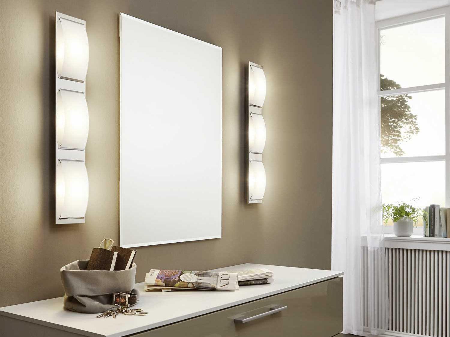 Eglo Wasao 3-Light Chrome Vanity Light