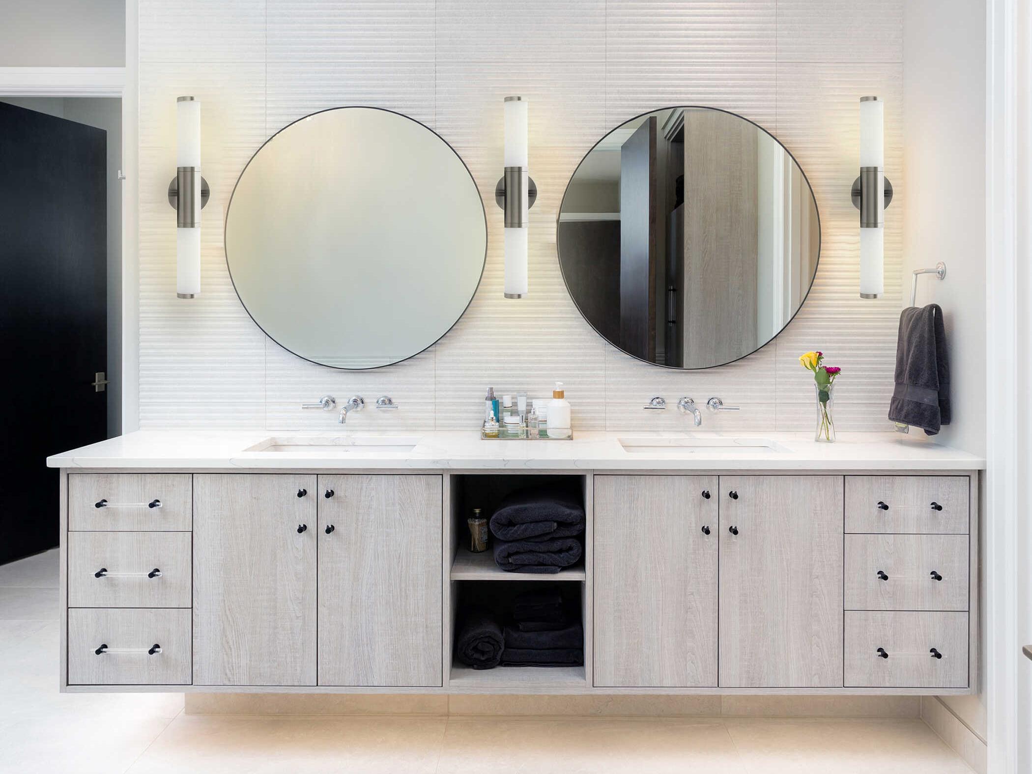 Eglo Palmera 2-Light Satin Nickel Vanity Light