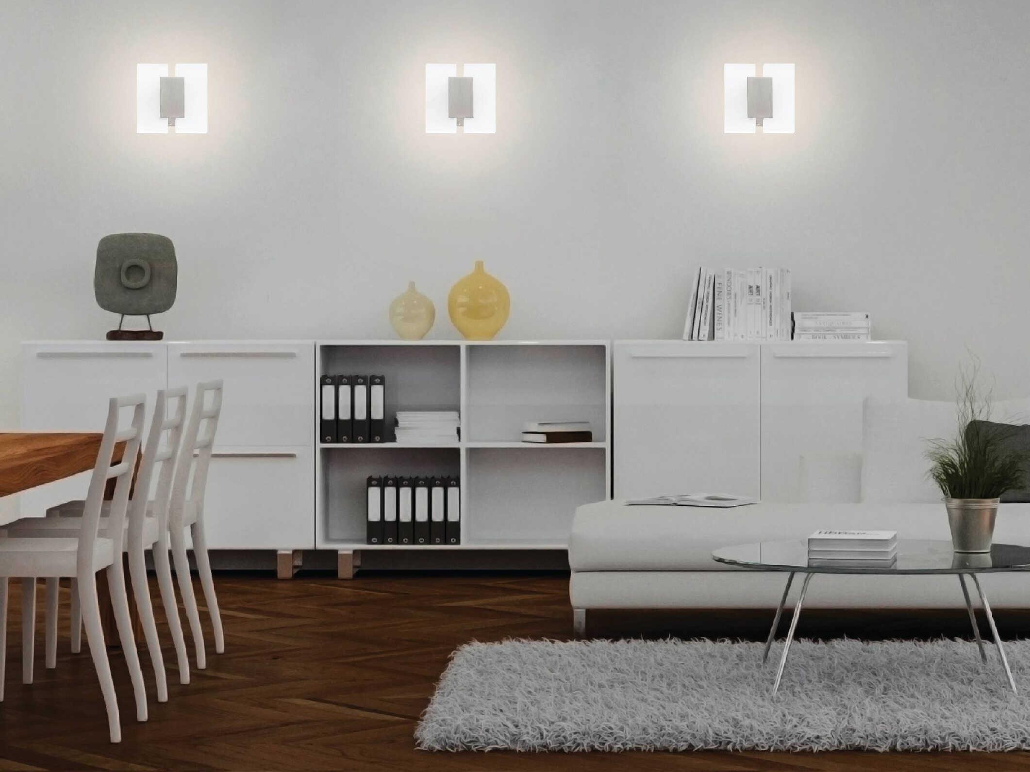 Eglo Metrass 1-Light Matte Nickel Wall Sconce