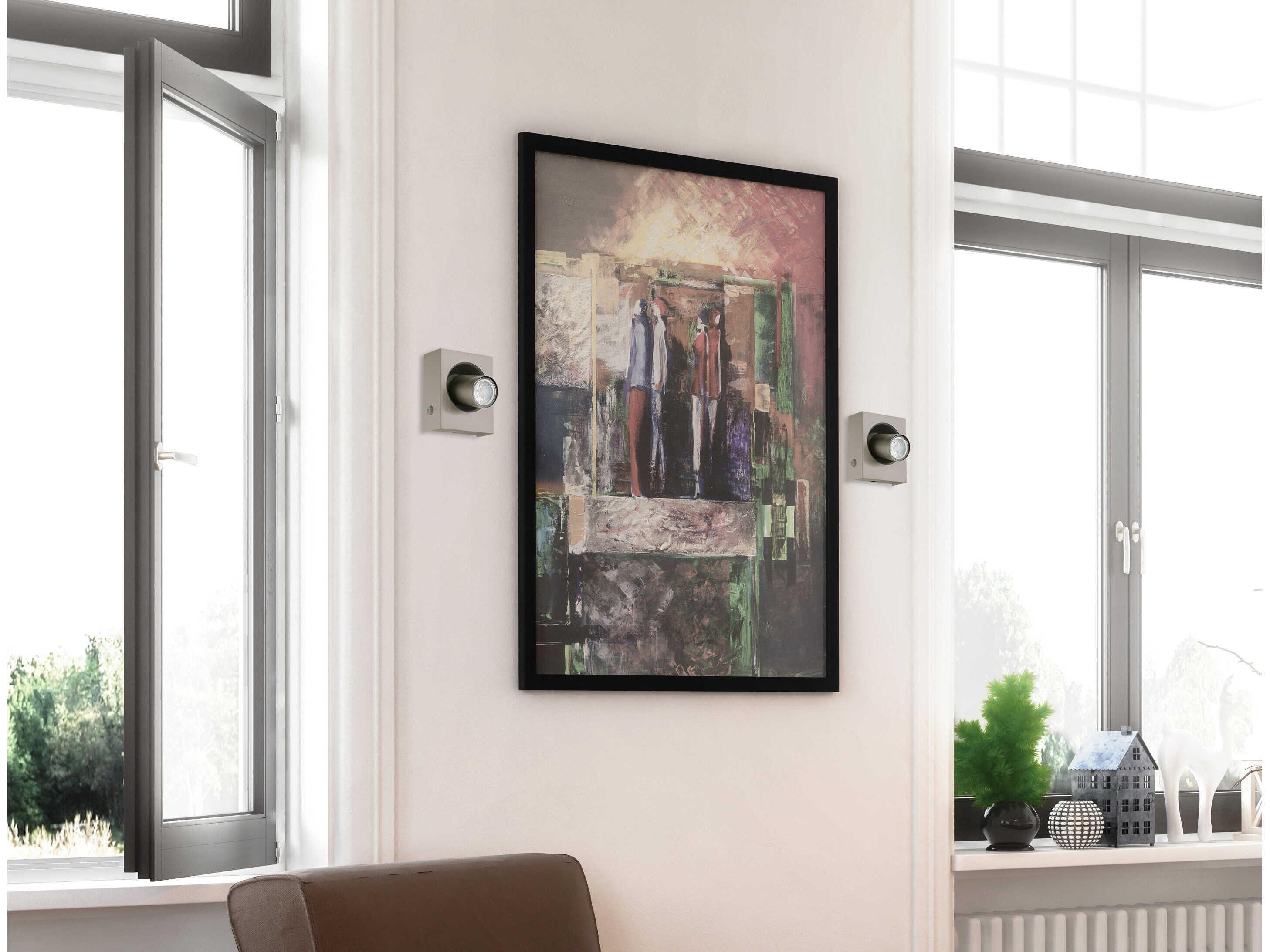 Eglo Robledo 1-Light Matte Nickel Spot Light