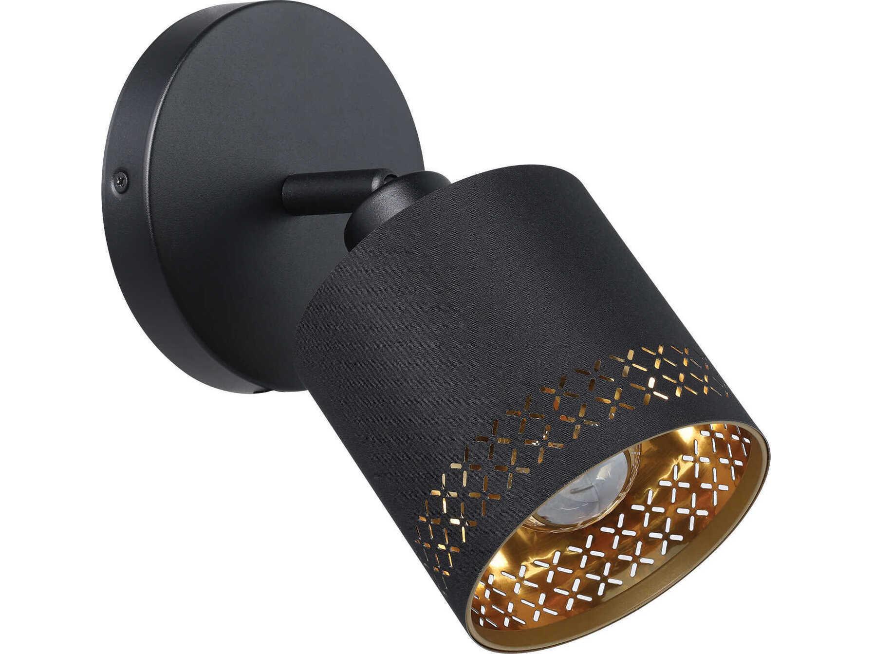 Eglo Esteperra 1-Light Black Wall Sconce