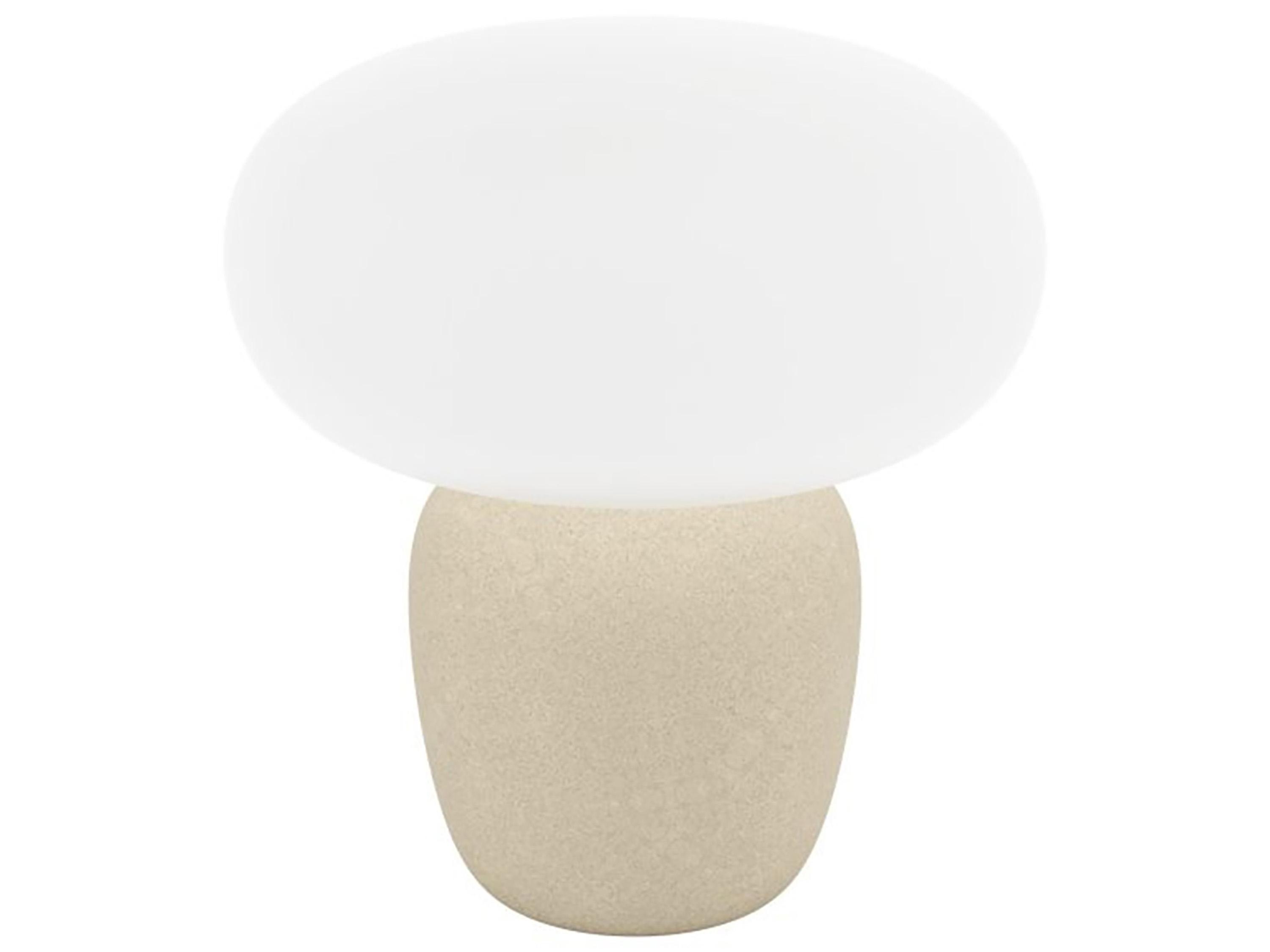 Eglo Cahuama Light Brown White Opal Glass Table Lamp