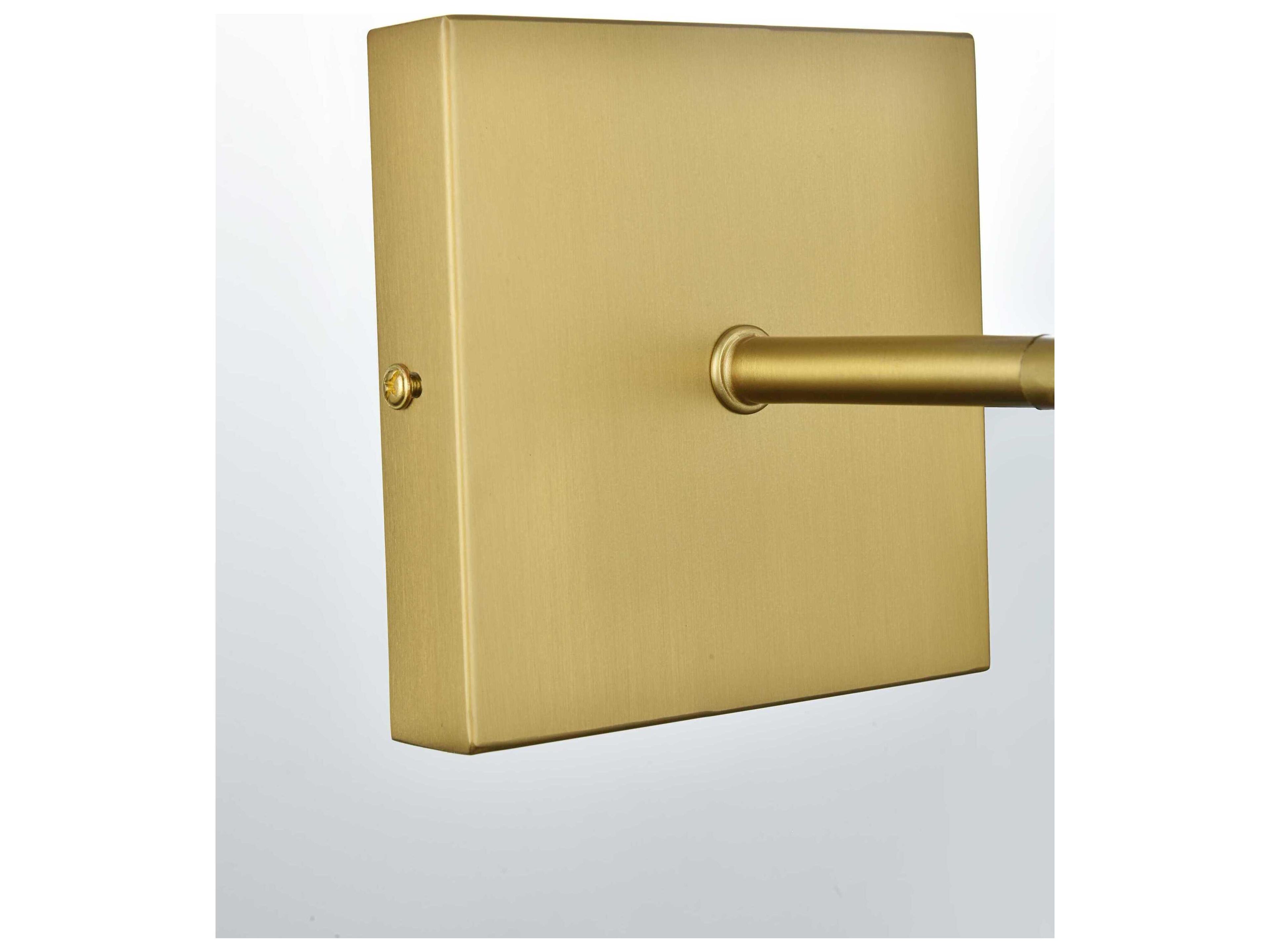 Elegant Lighting Neri 2-Light Satin Gold Wall Sconce