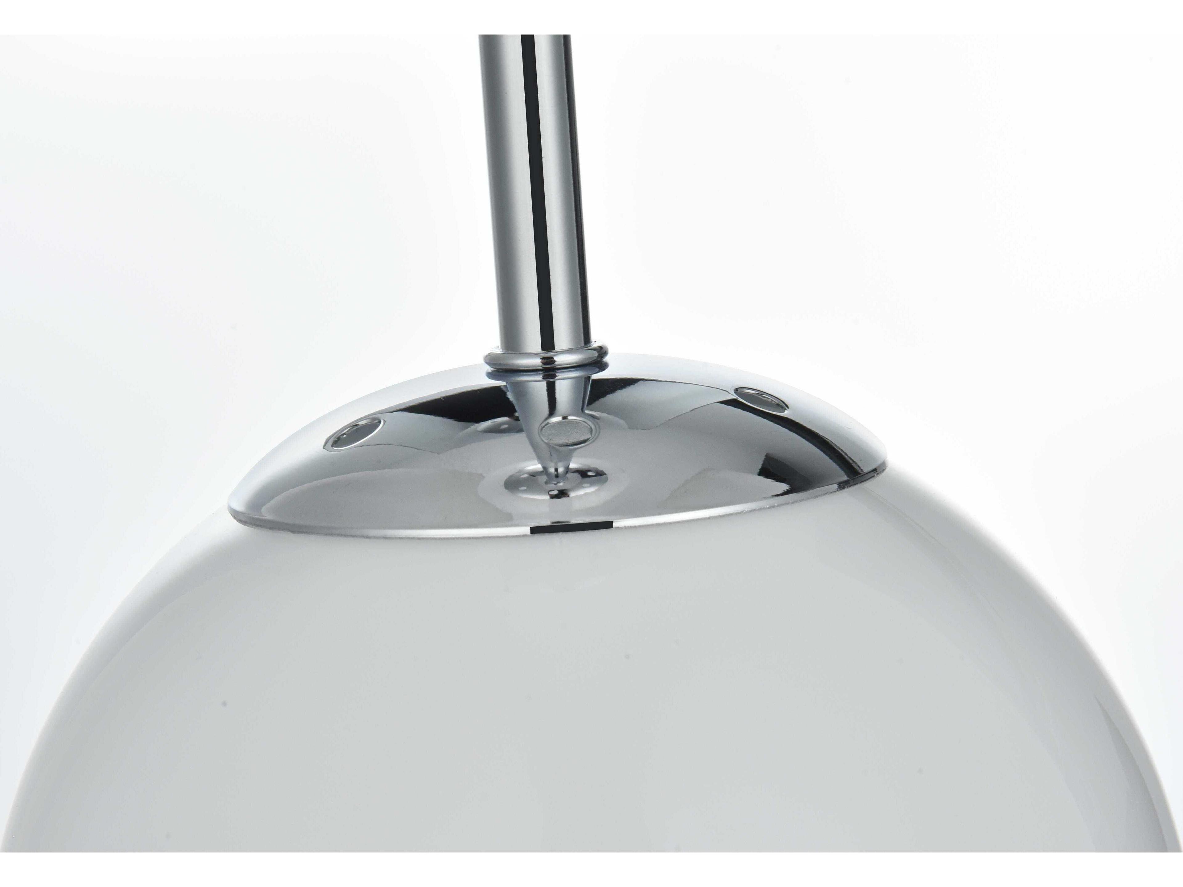 Elegant Lighting Neri 2-Light Chrome Wall Sconce