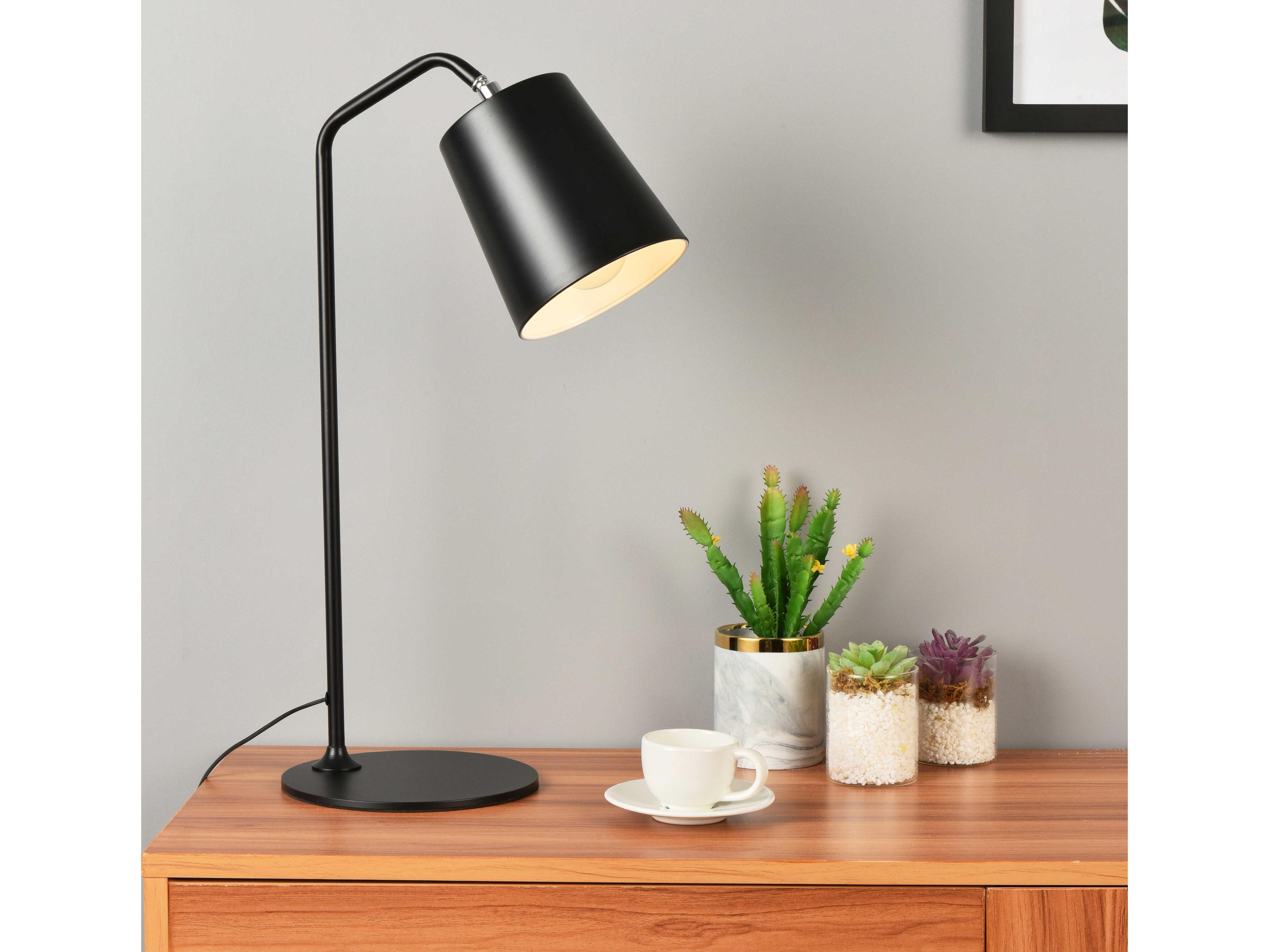 Elegant Lighting Leroy Black Desk Lamp