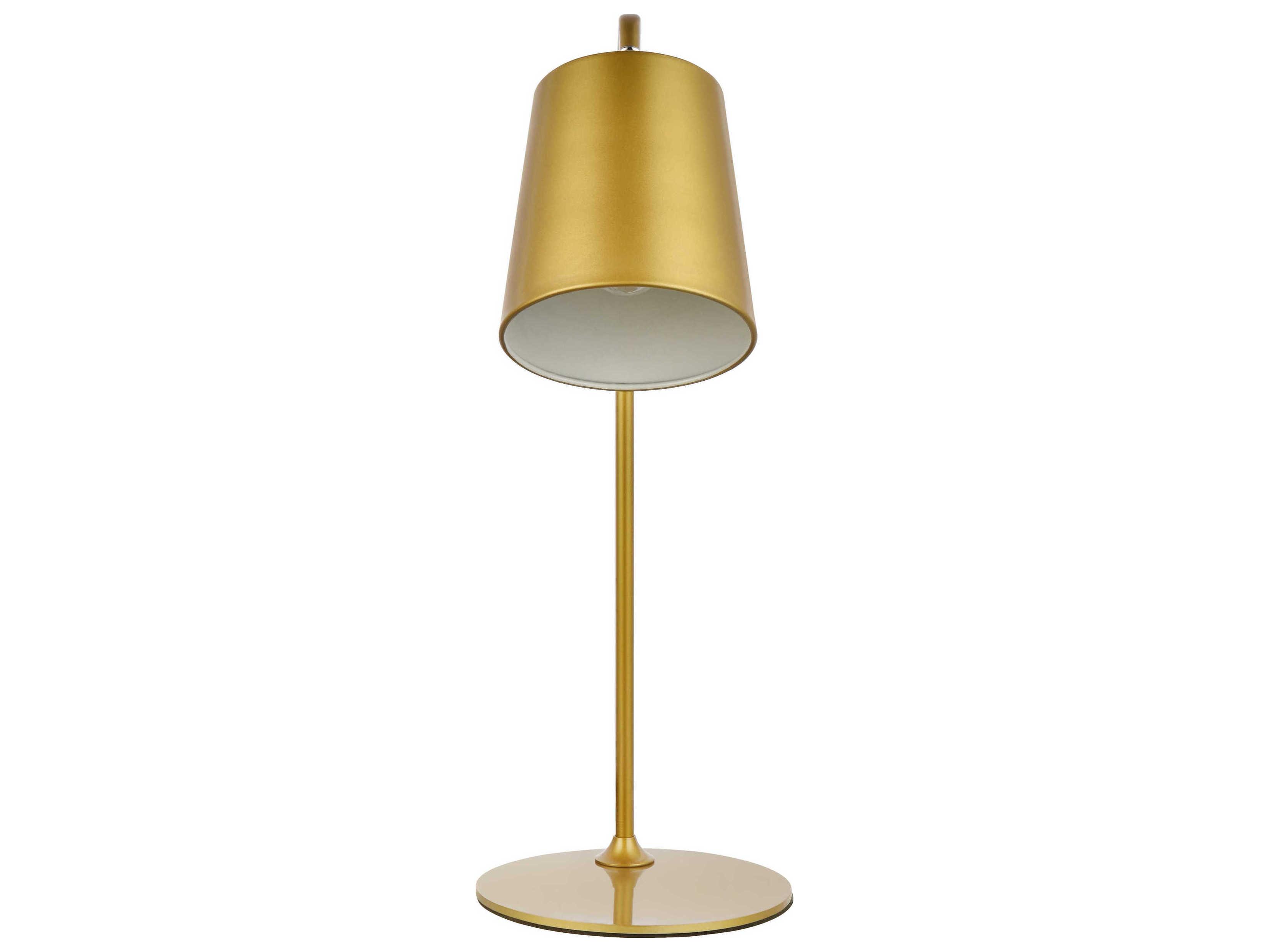 Elegant Lighting Leroy Brass Desk Lamp
