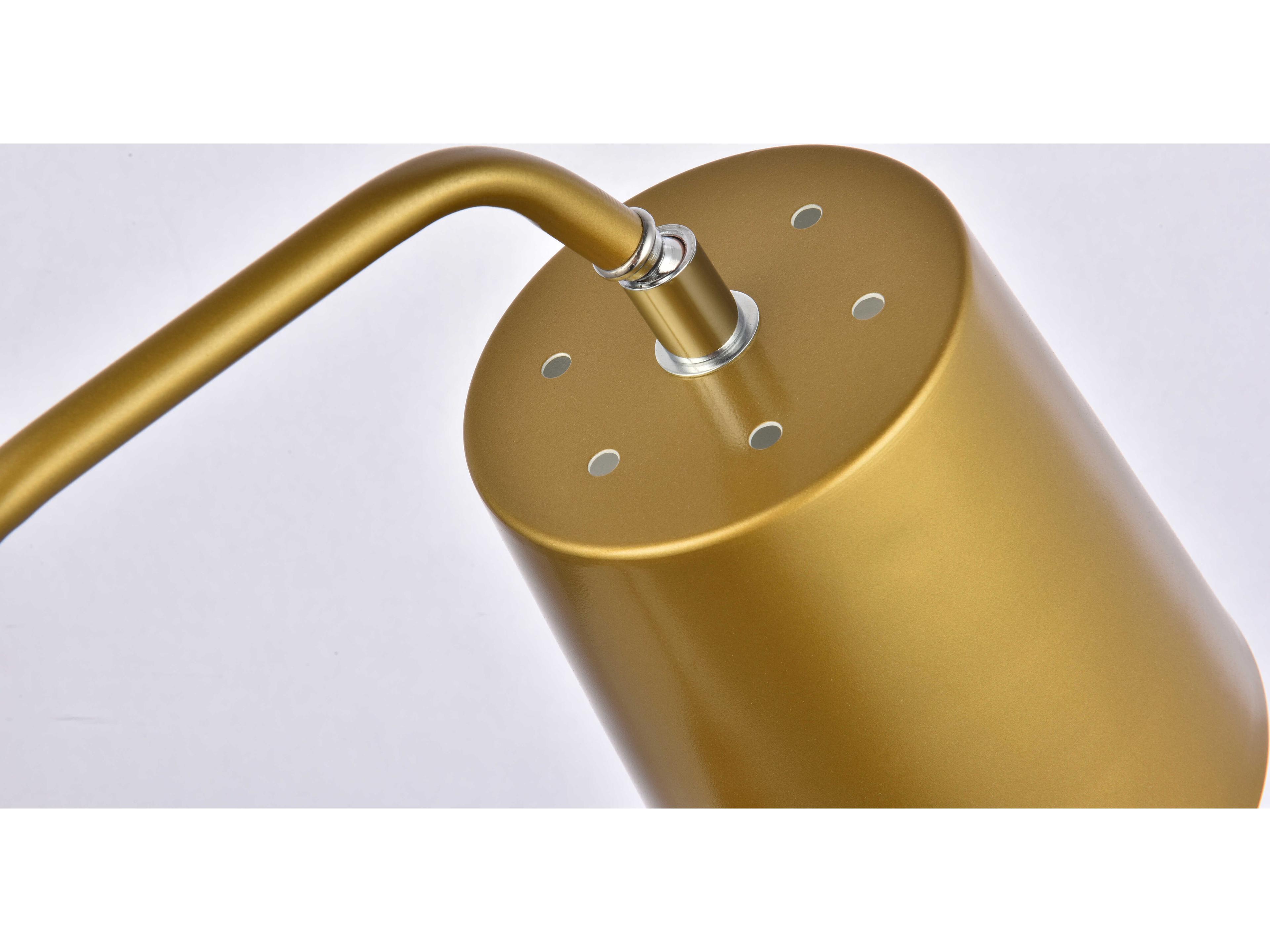 Elegant Lighting Leroy Brass Desk Lamp