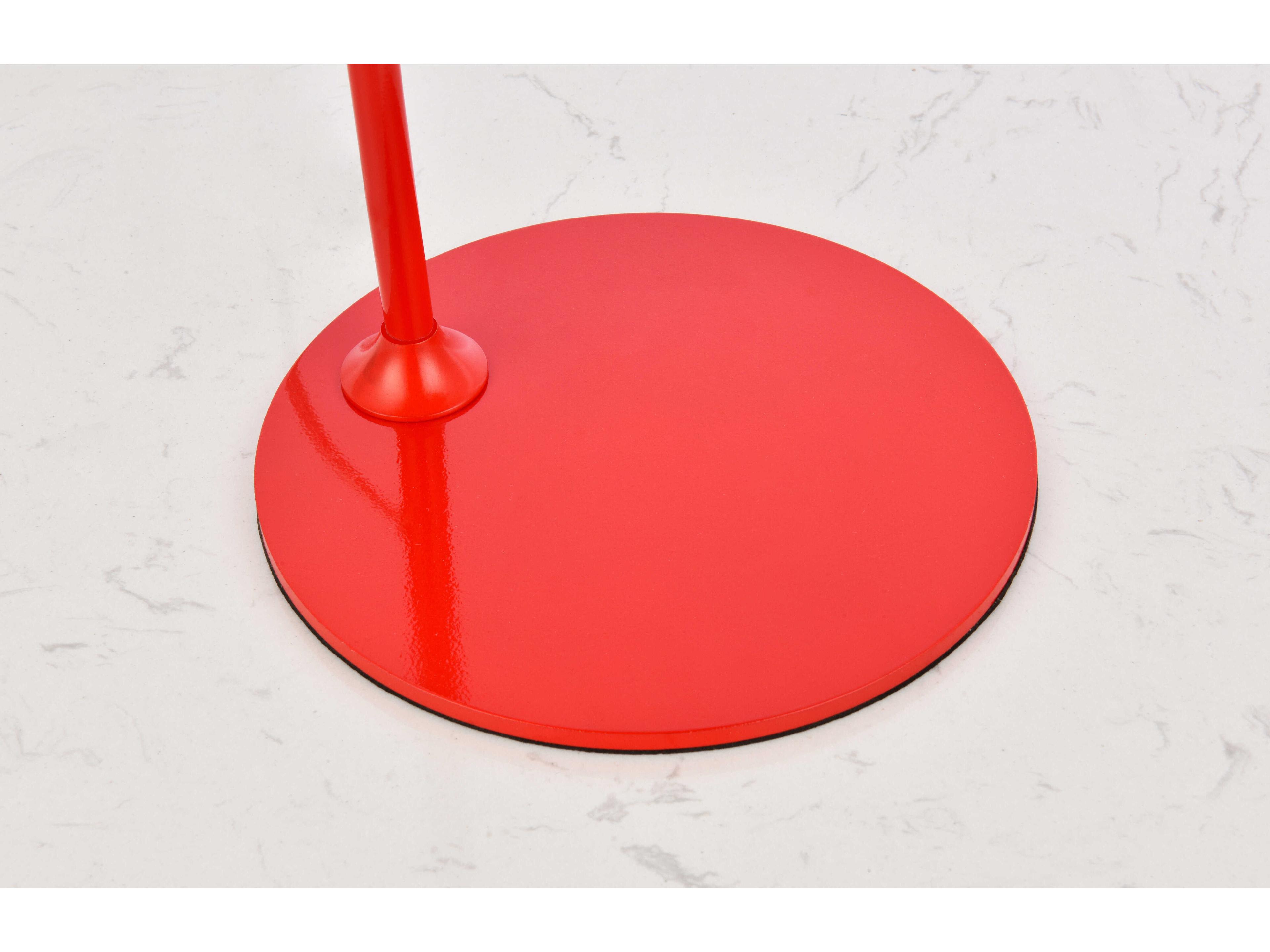 Elegant Lighting Leroy Red Desk Lamp