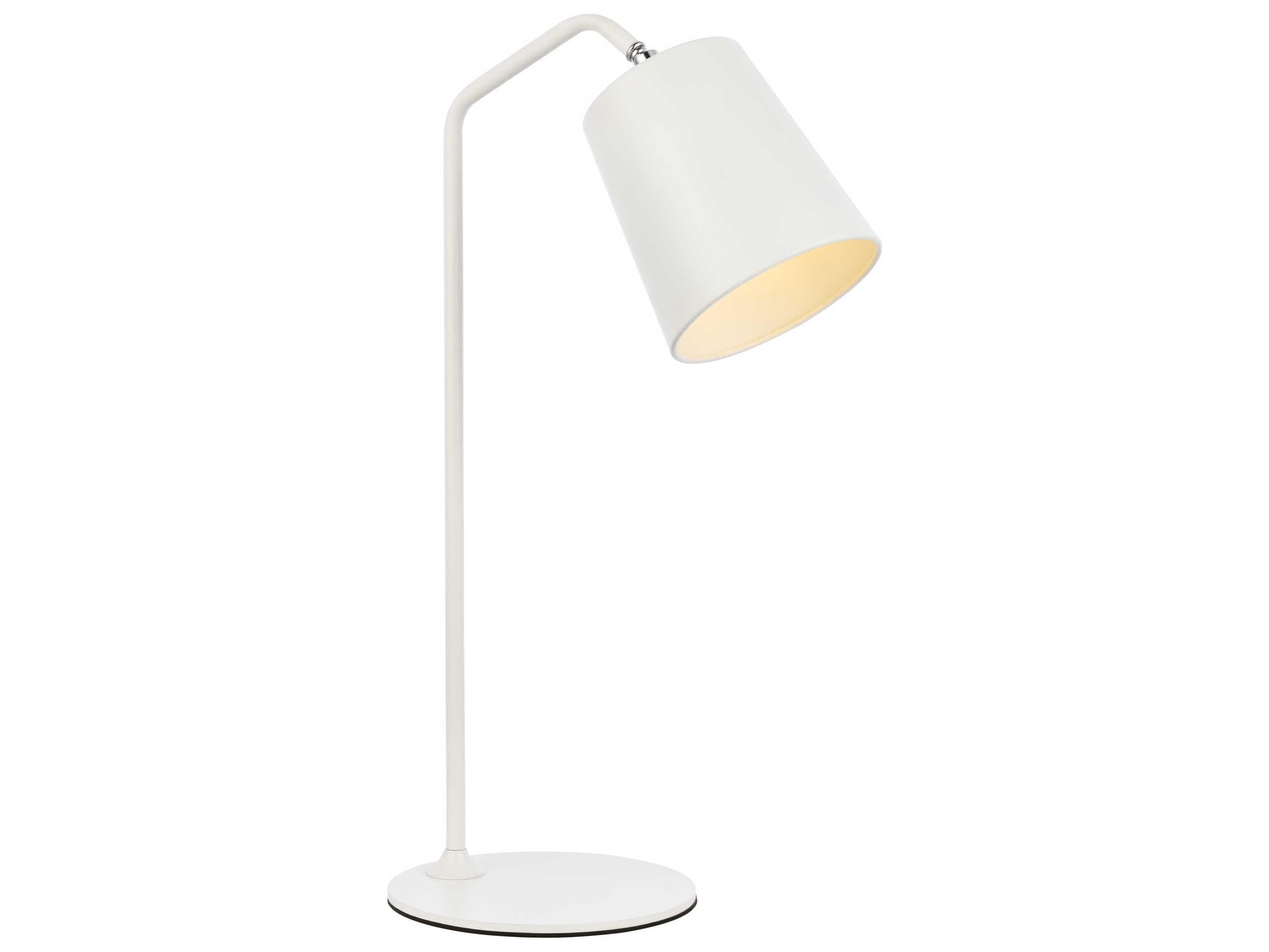 Elegant Lighting Leroy White Desk Lamp