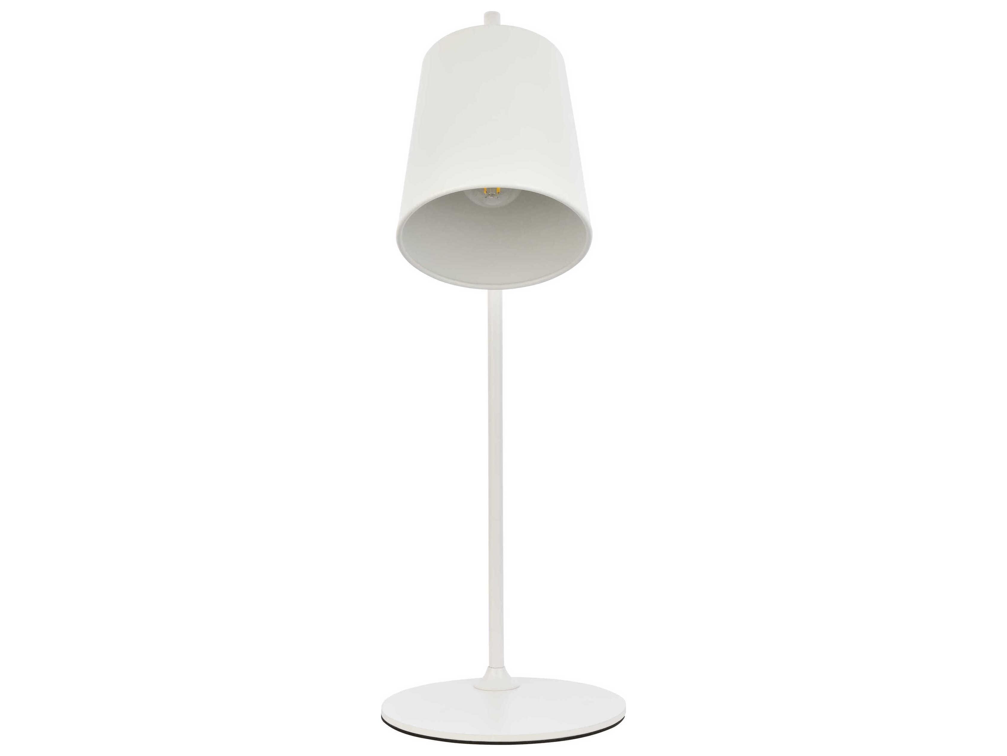 Elegant Lighting Leroy White Desk Lamp