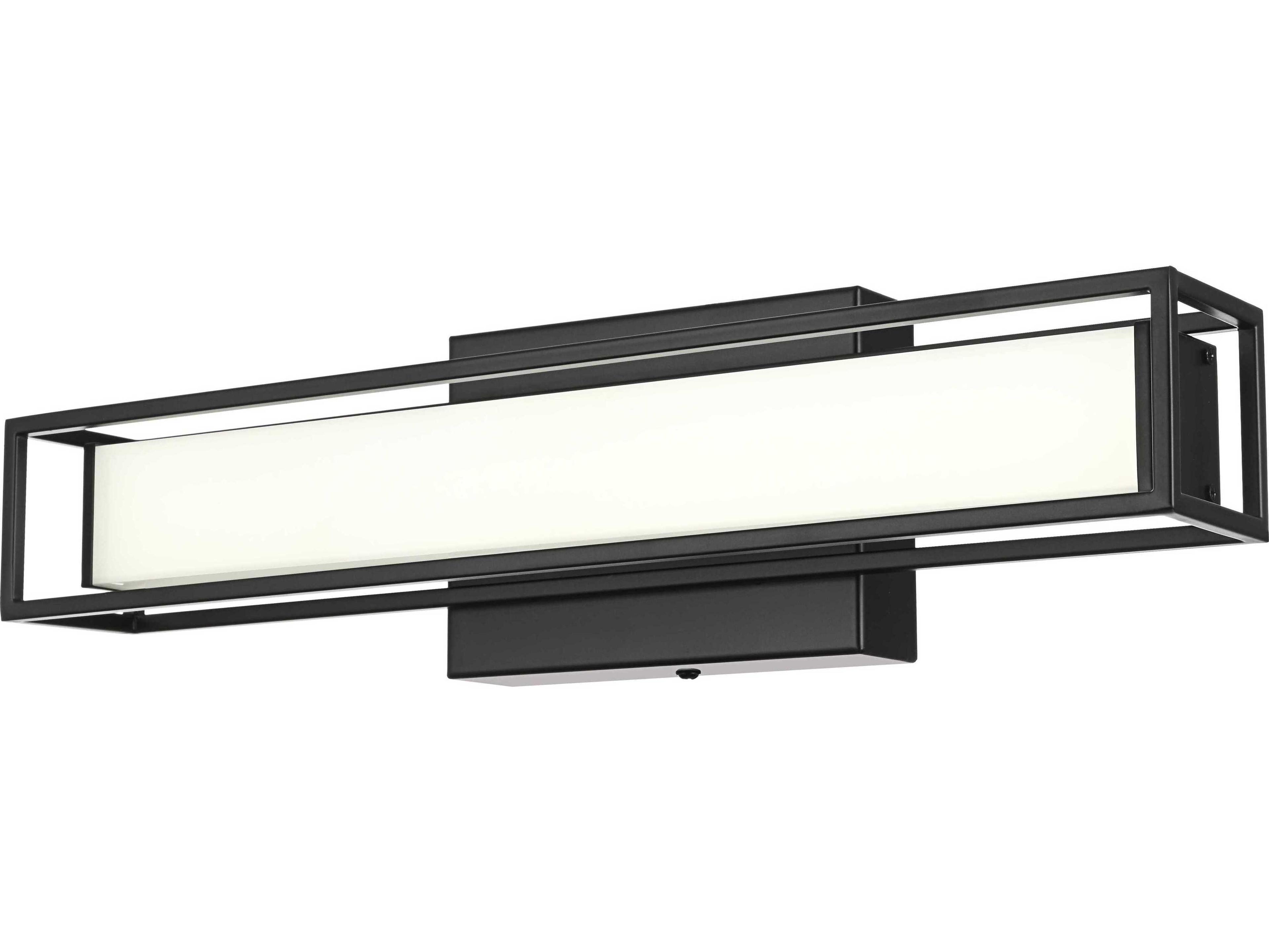 Elegant Lighting Aden 1-Light Black Vanity Light