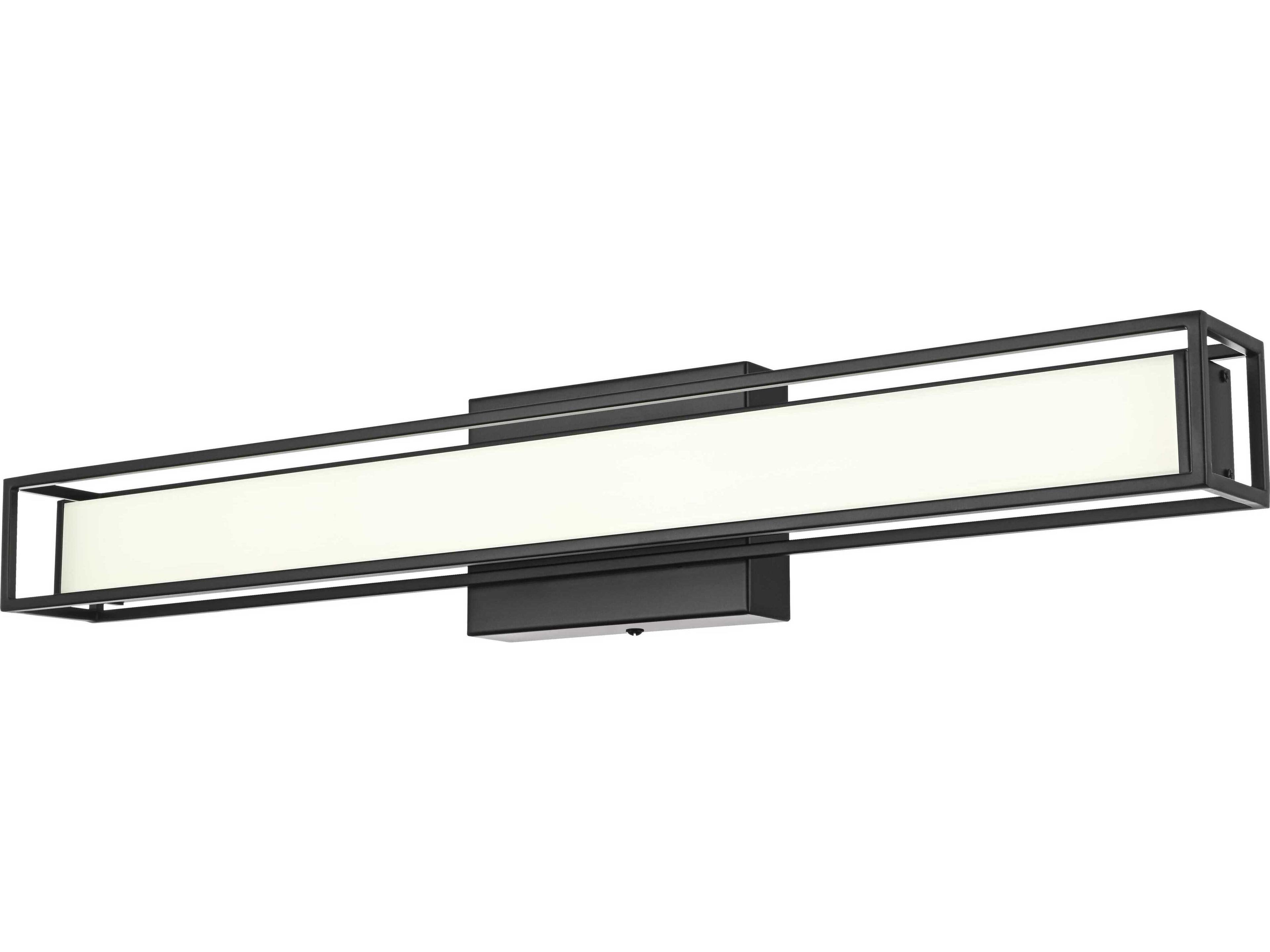 Elegant Lighting Aden 1-Light Black Vanity Light