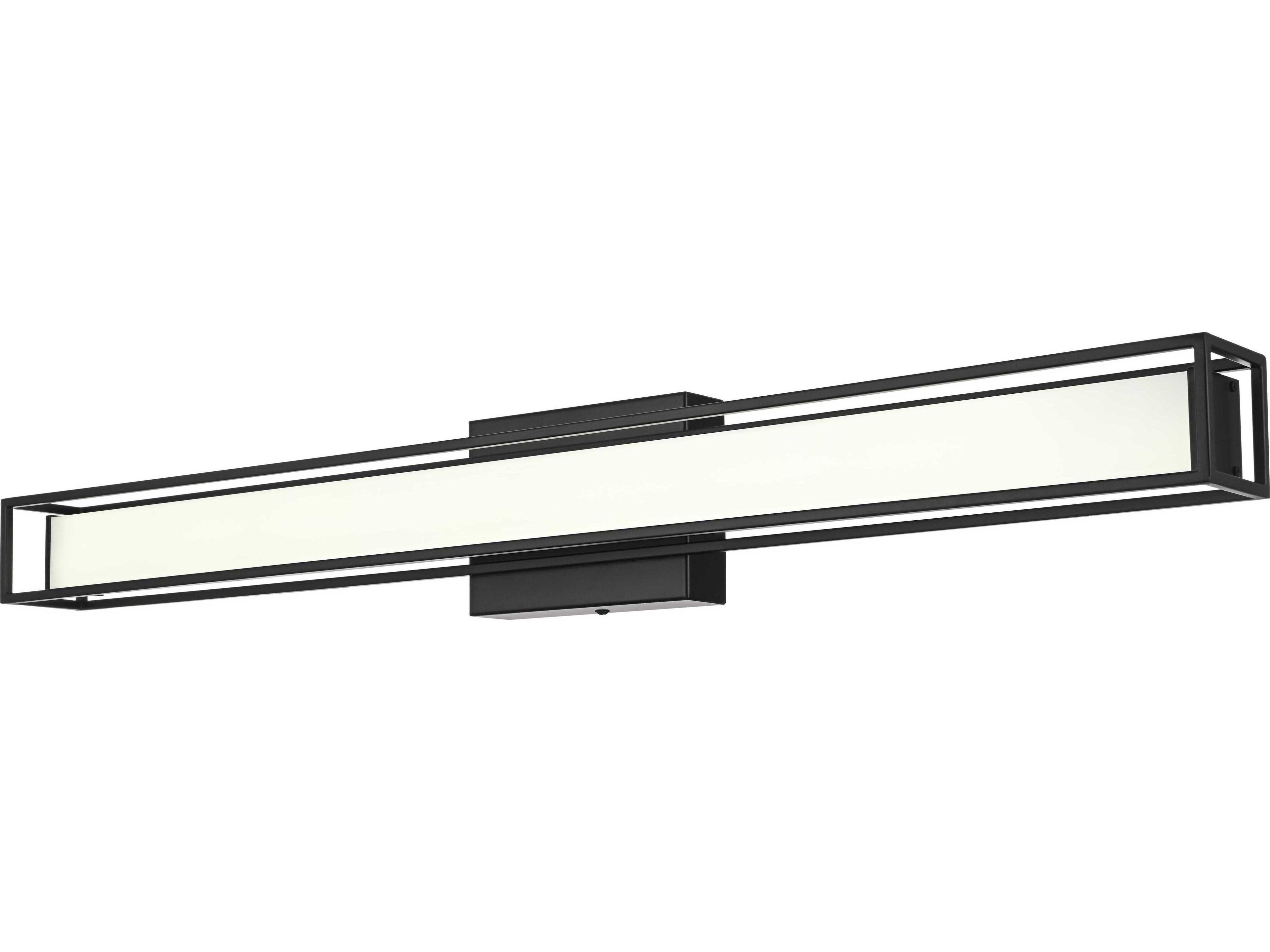 Elegant Lighting Aden 1-Light Black Vanity Light
