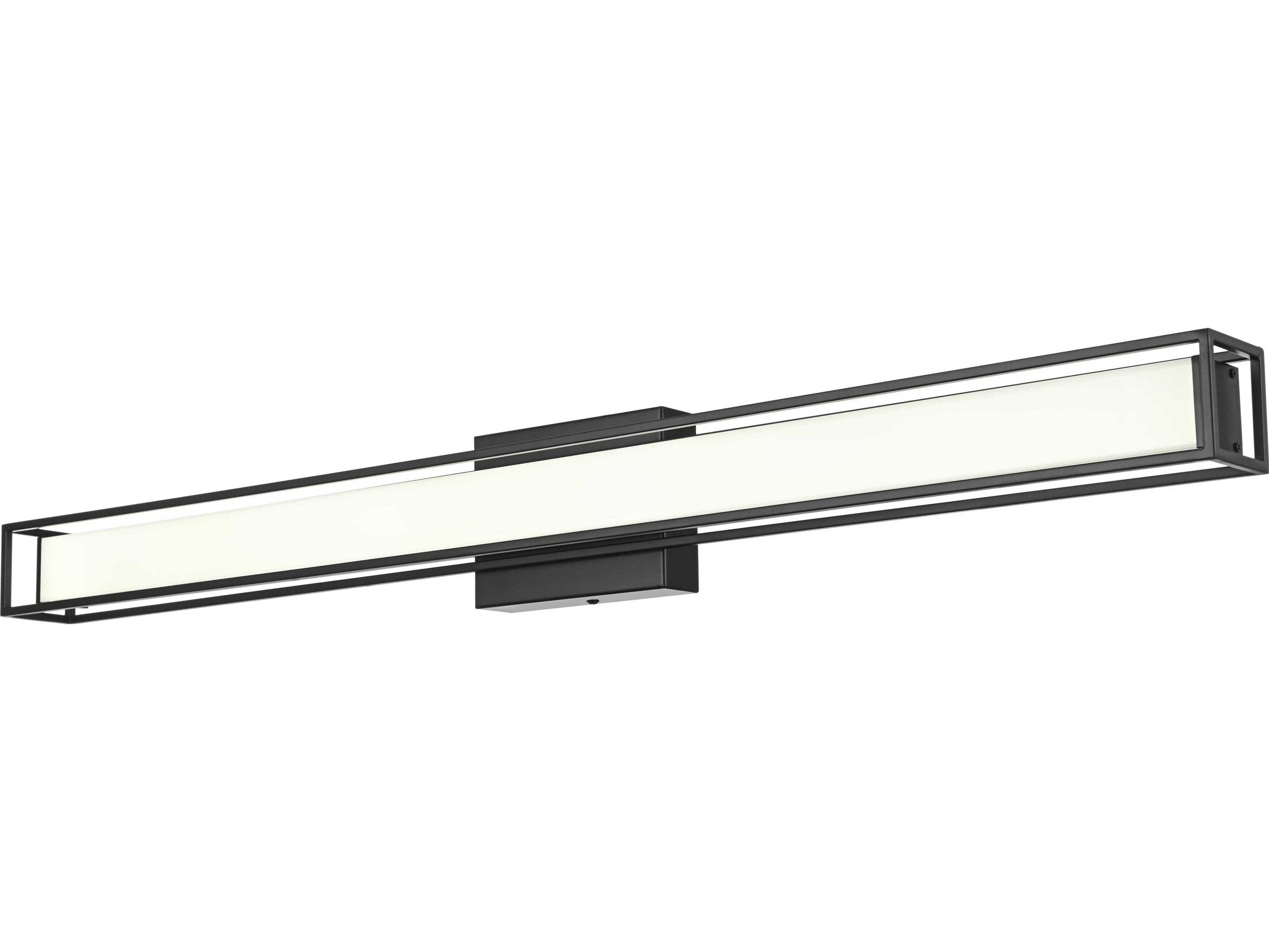 Elegant Lighting Aden 1-Light Black Vanity Light