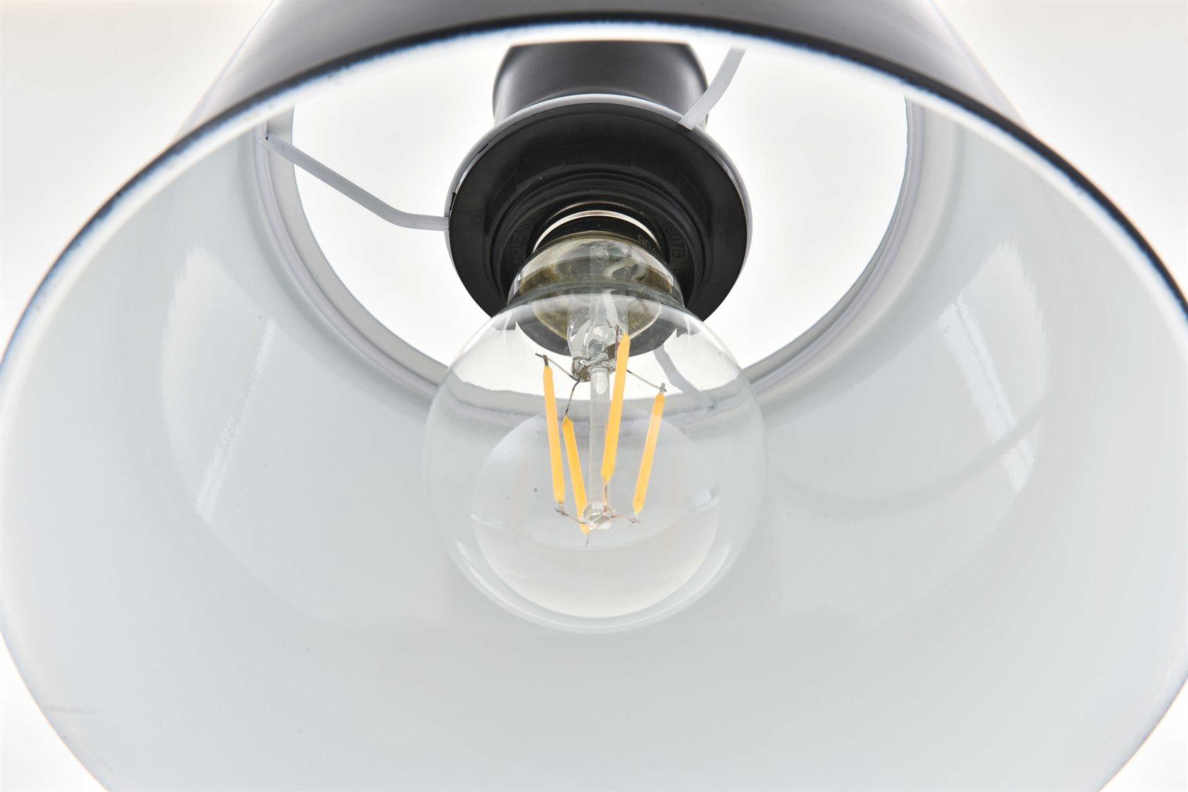 Elegant Lighting Nota 3-Light Black Empire Island Pendant