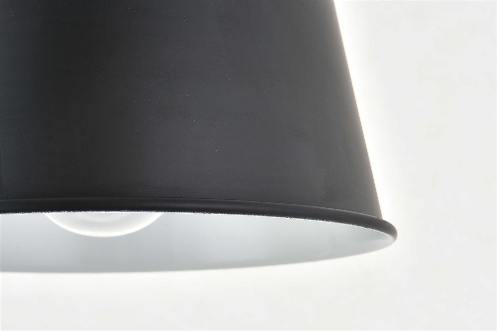 Elegant Lighting Nota 1-Light Black Wall Sconce