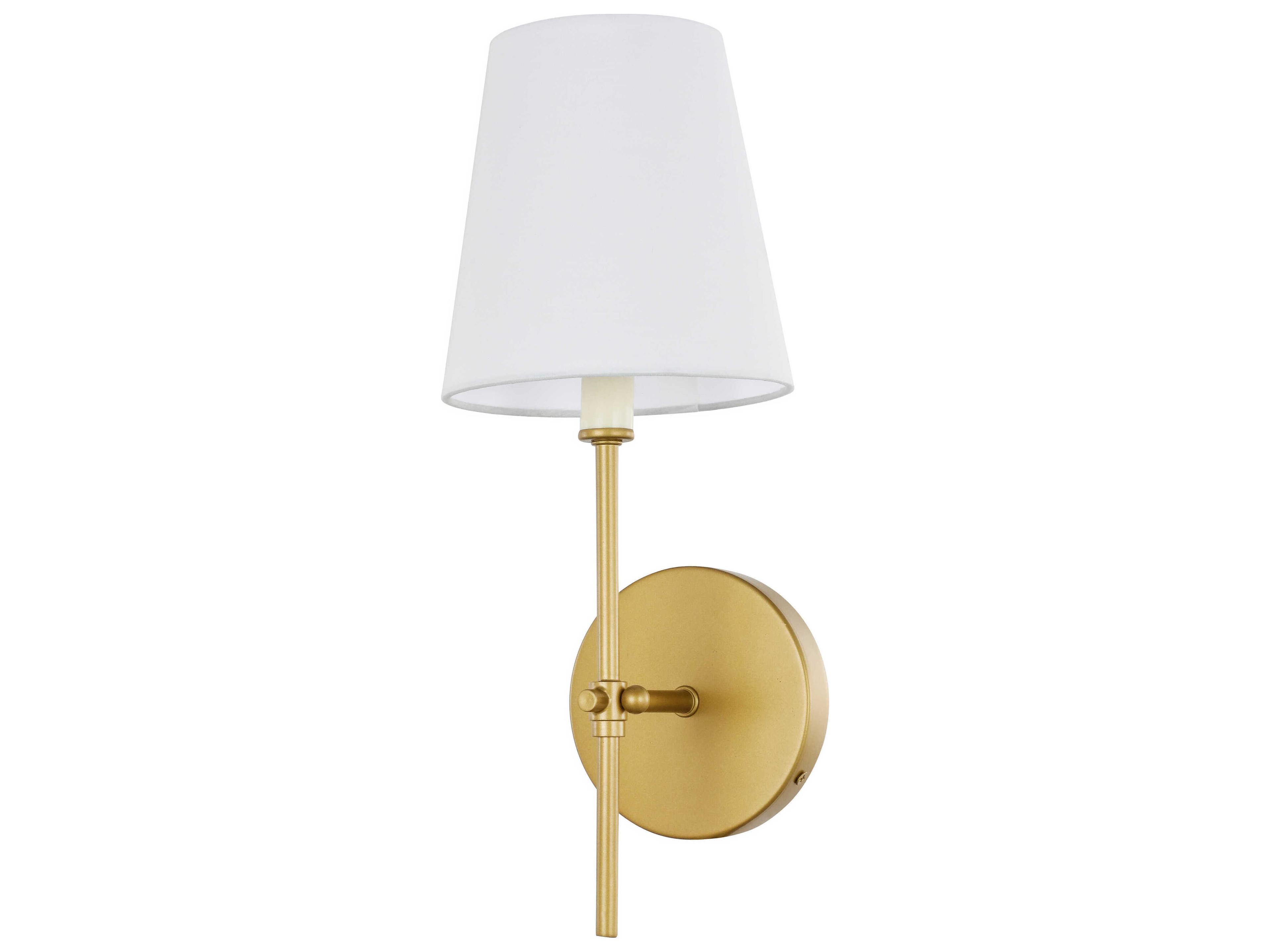 Elegant Lighting Mel 1-Light Brass LED Wall Sconce