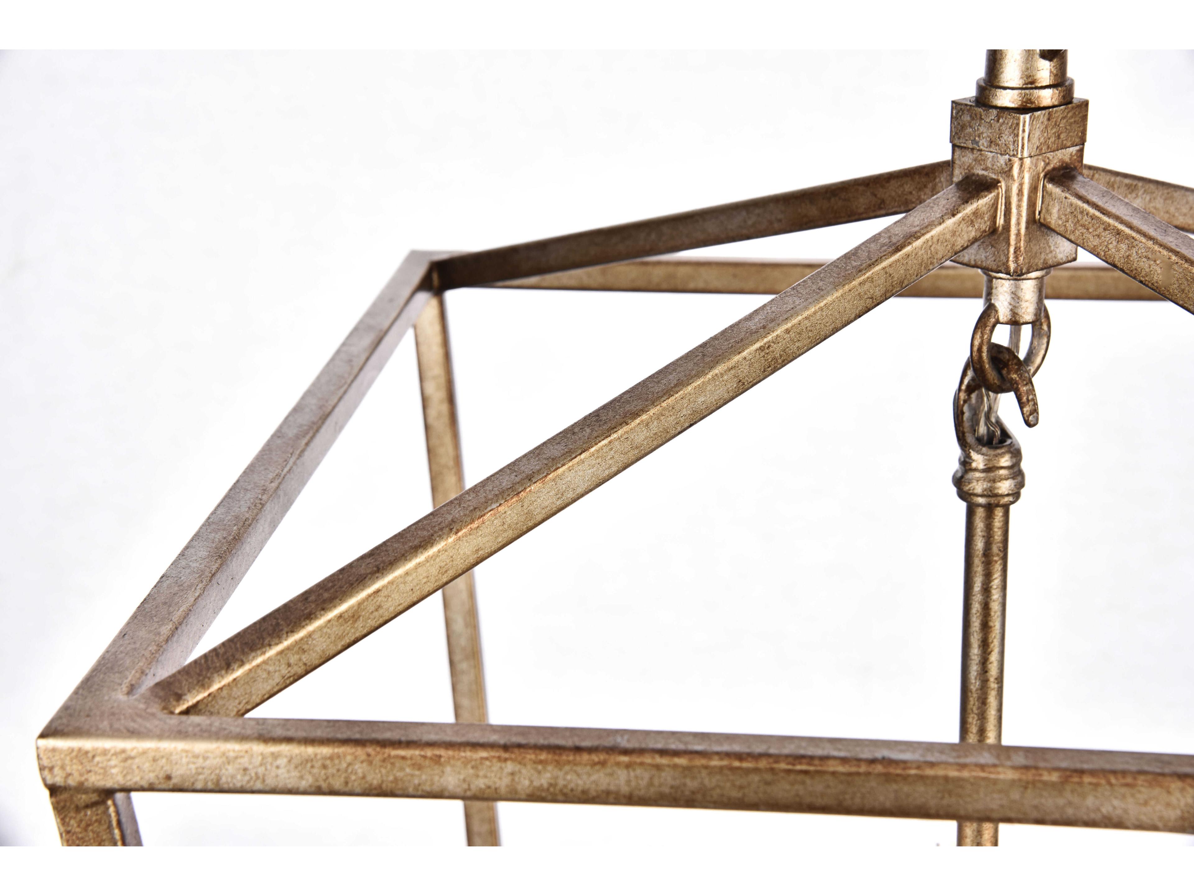 Elegant Lighting Maddox 3-Light Vintage Silver Chandelier