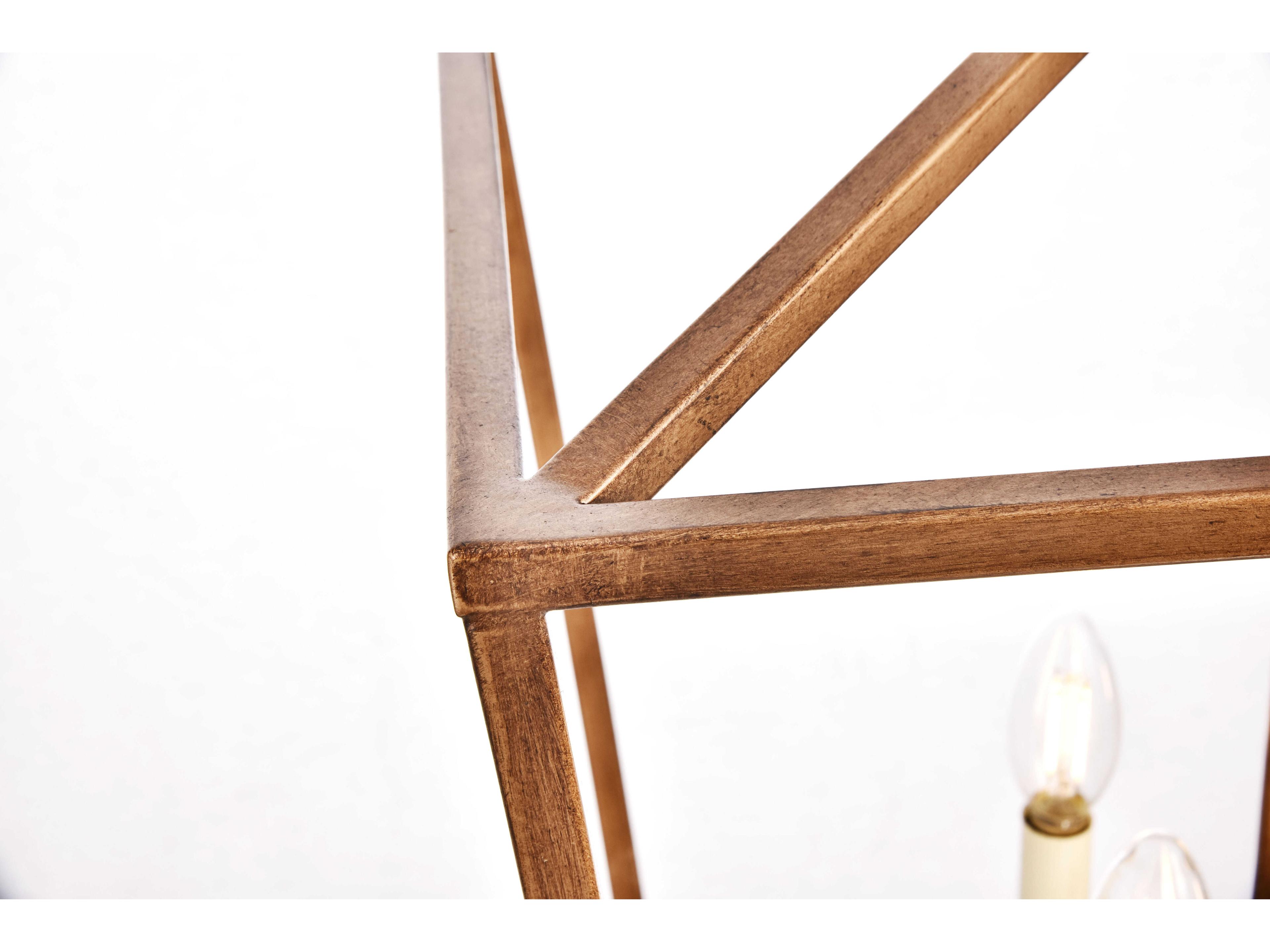 Elegant Lighting Maddox 4-Light Vintage Gold Chandelier