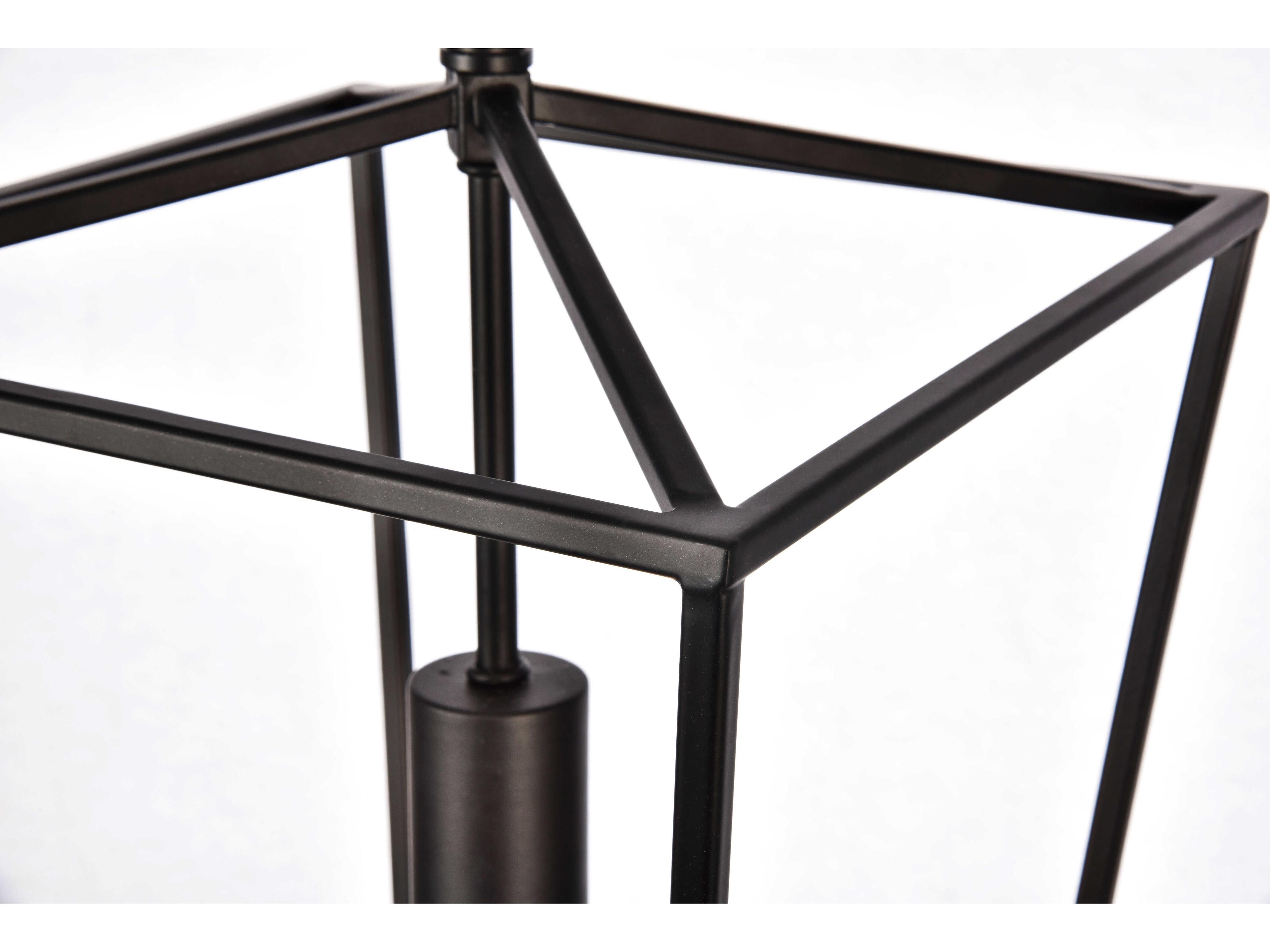 Elegant Lighting Maddox 1-Light Black Mini Pendant