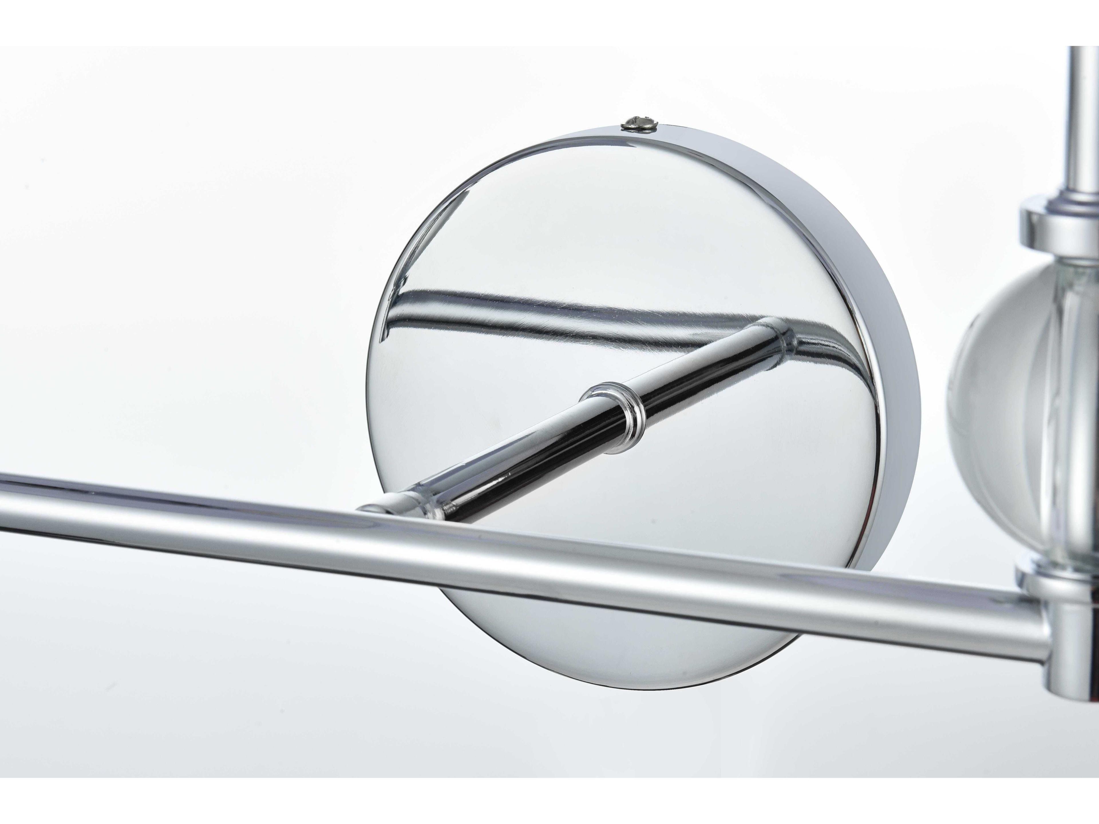 Elegant Lighting Bethany 2-Light Chrome Vanity Light