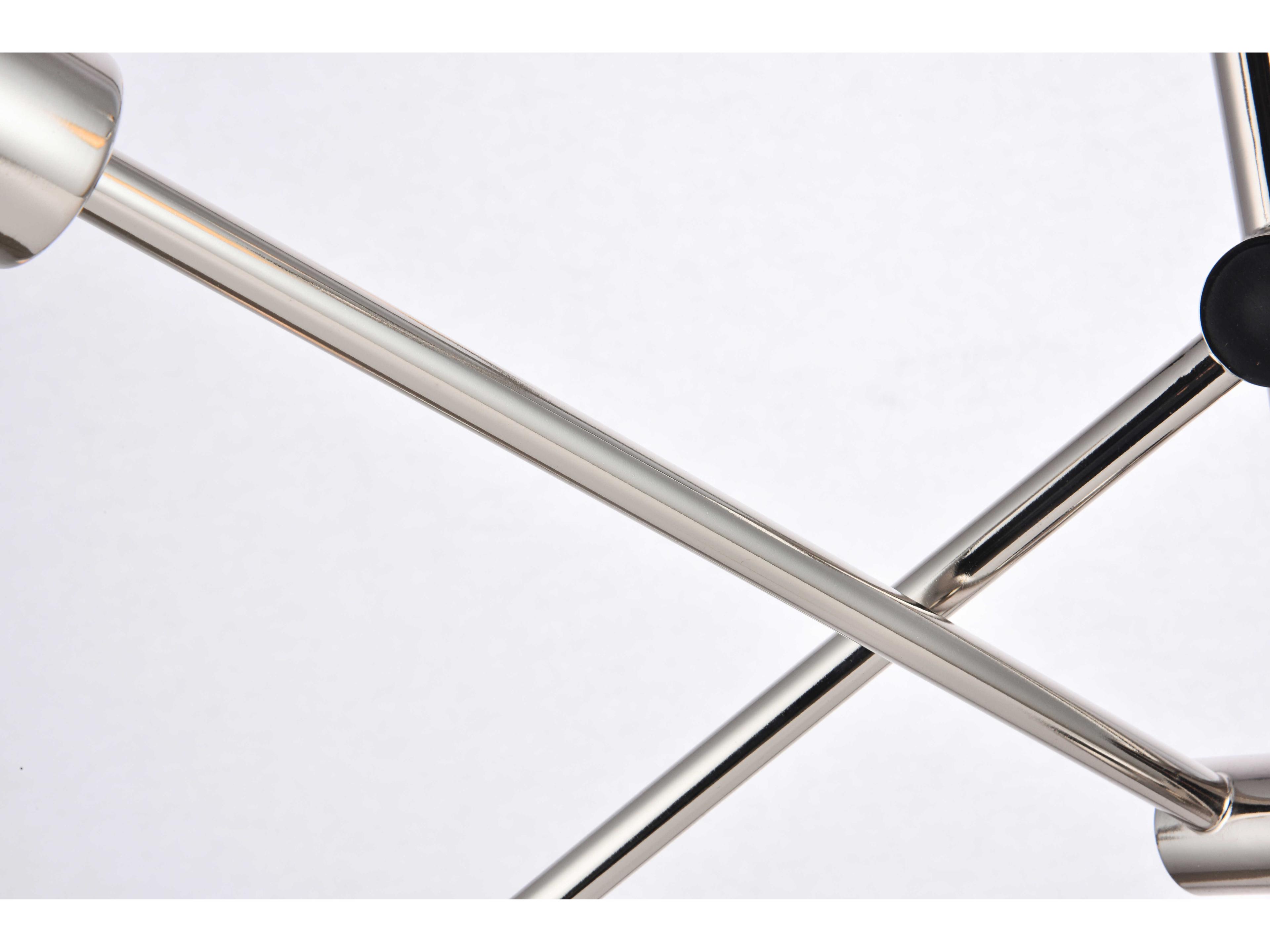 Elegant Lighting Axel 6-Light Polished Nickel Sputnik Pendant