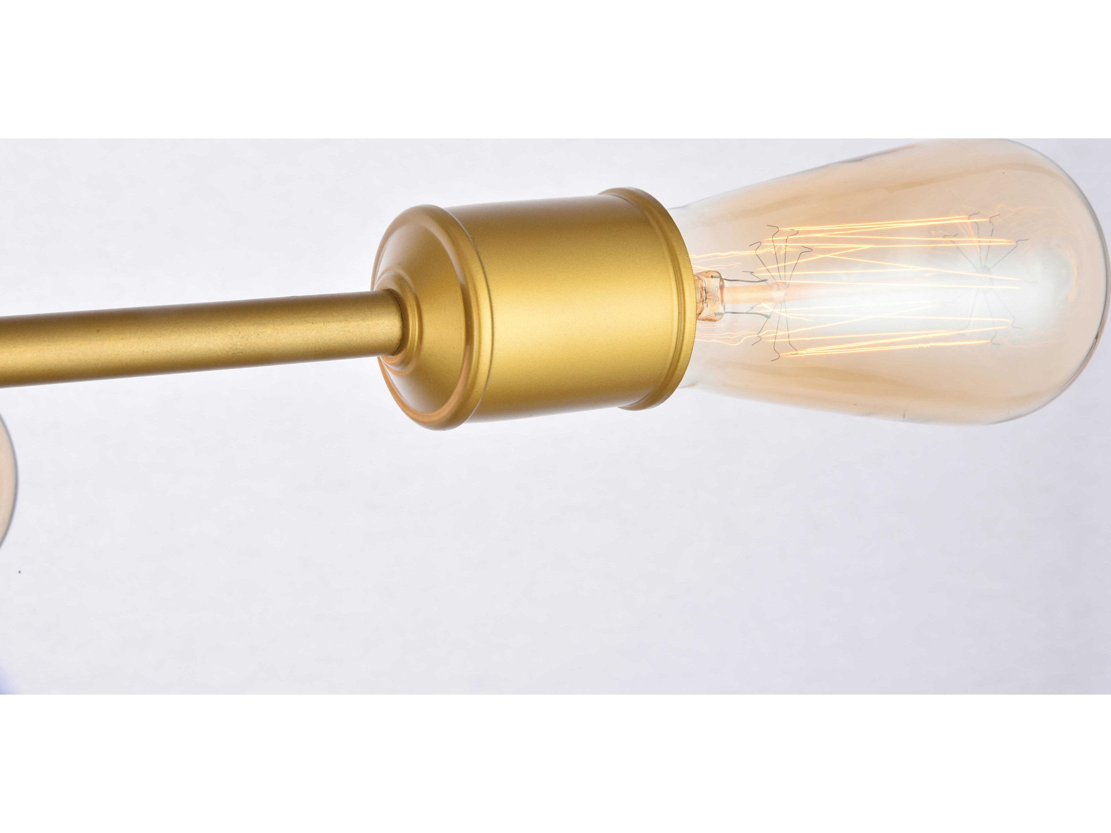 Elegant Lighting Axel 5-Light Brass Wall Sconce