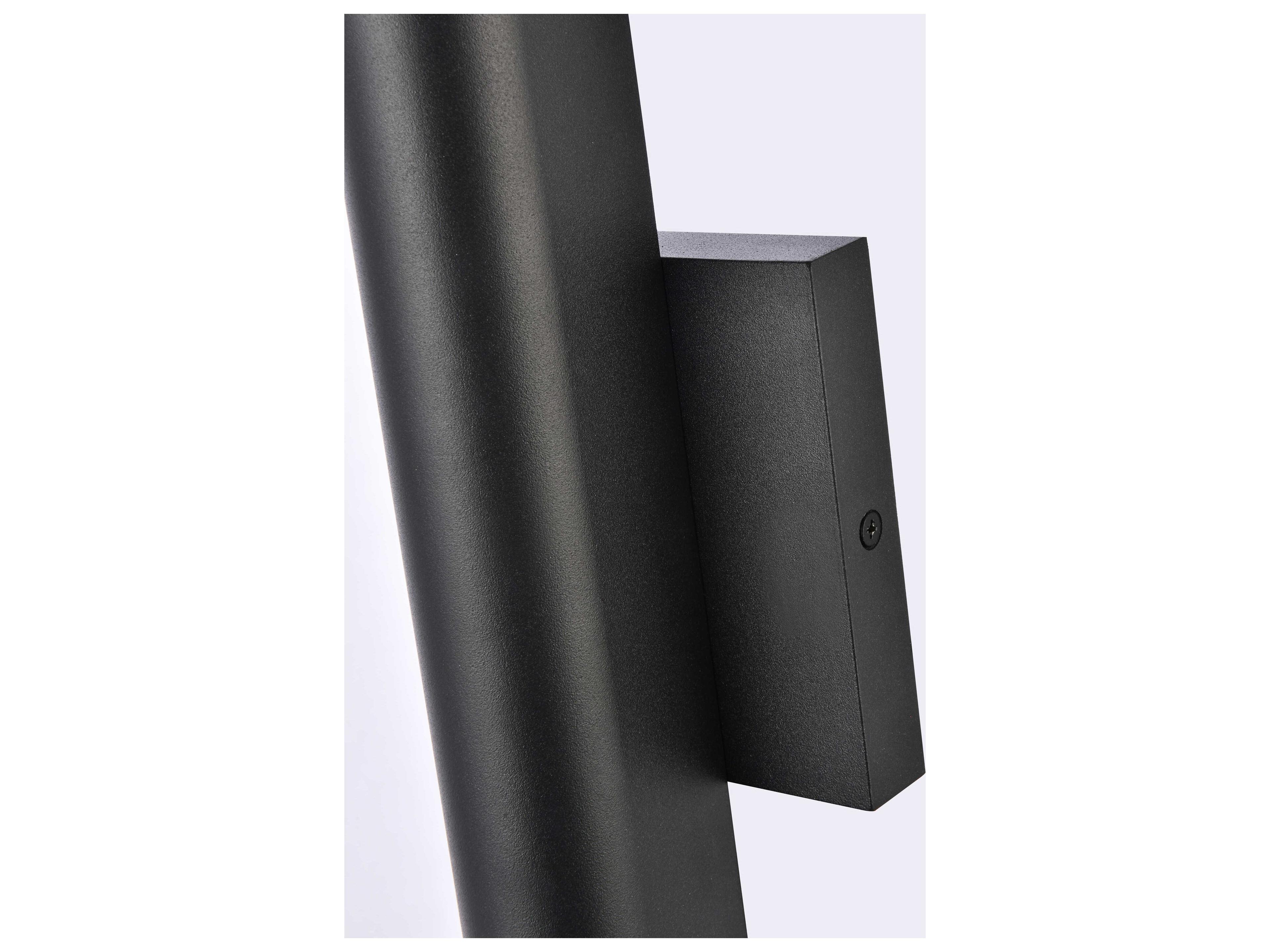 Elegant Lighting Raine Glass LED Outdoor Wall Light