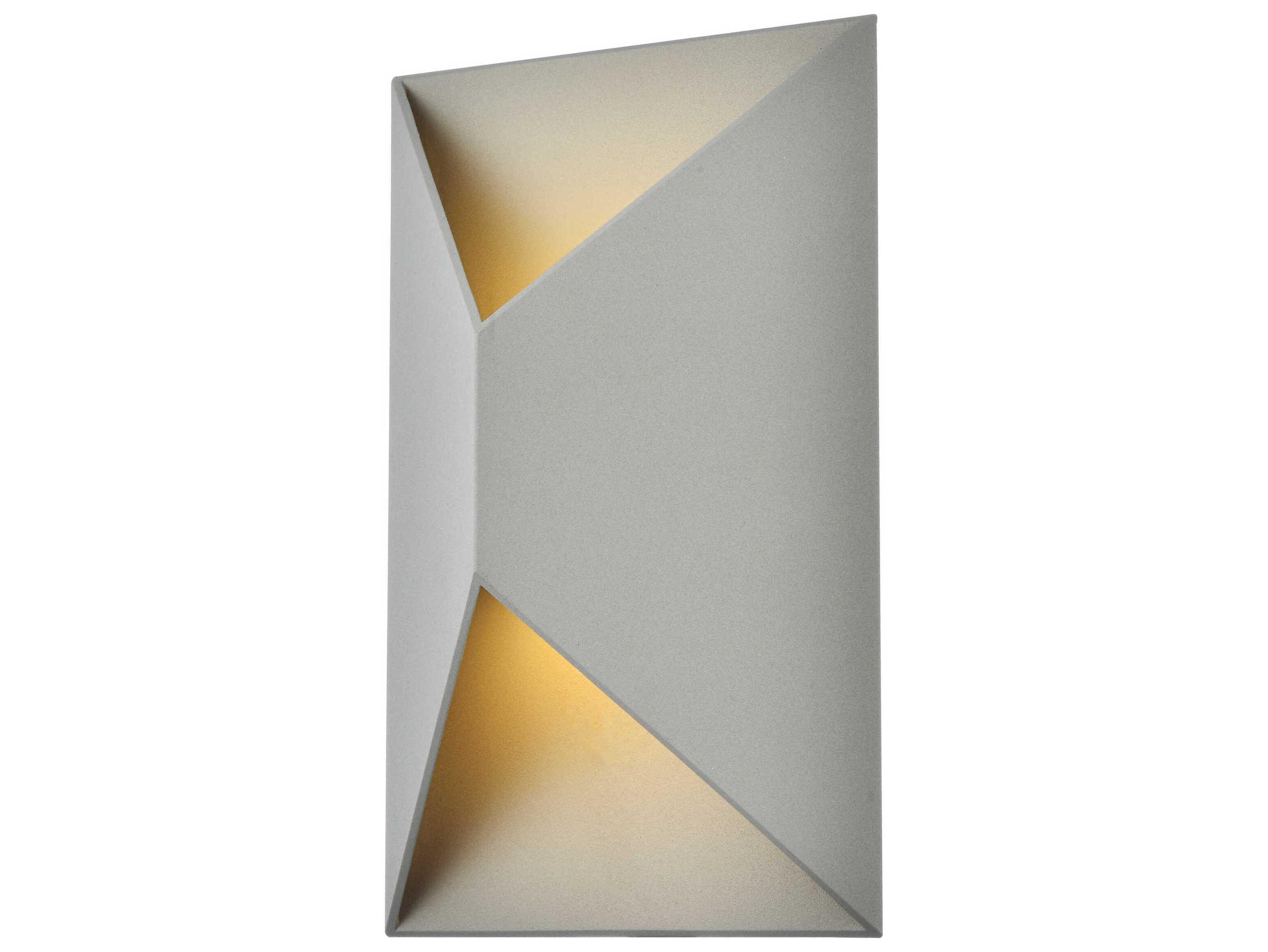 Elegant Lighting Raine Glass LED Outdoor Wall Light