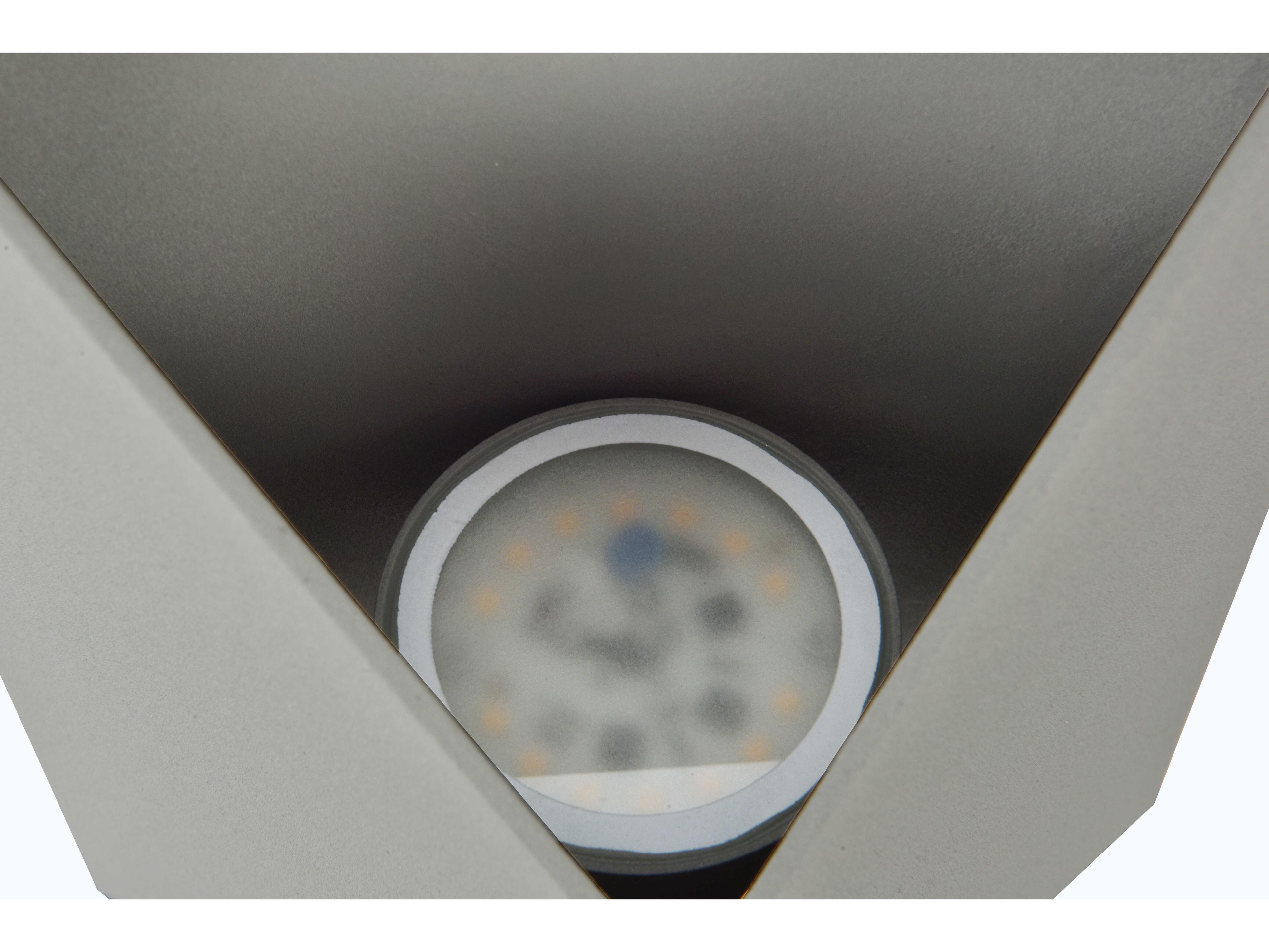 Elegant Lighting Raine Glass LED Outdoor Wall Light