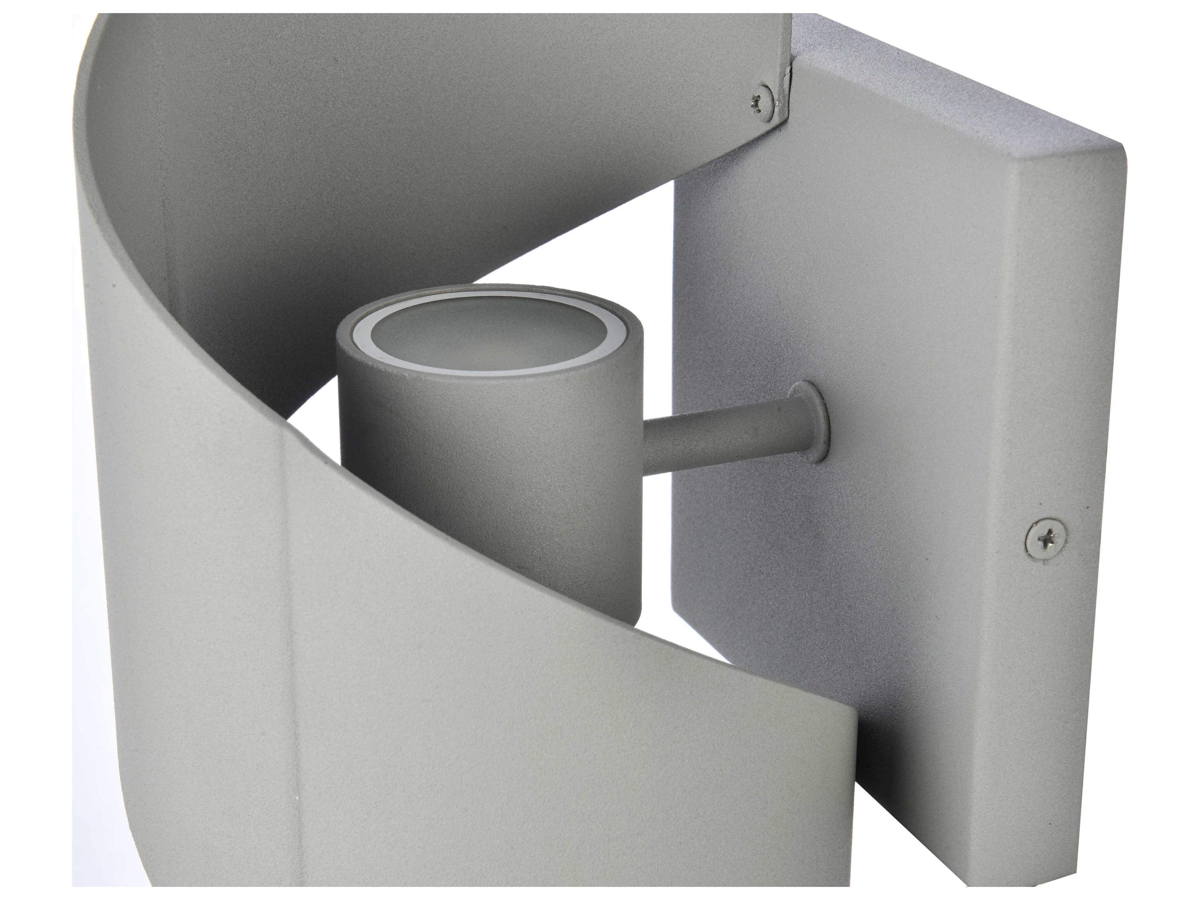 Elegant Lighting Raine Glass LED Outdoor Wall Light