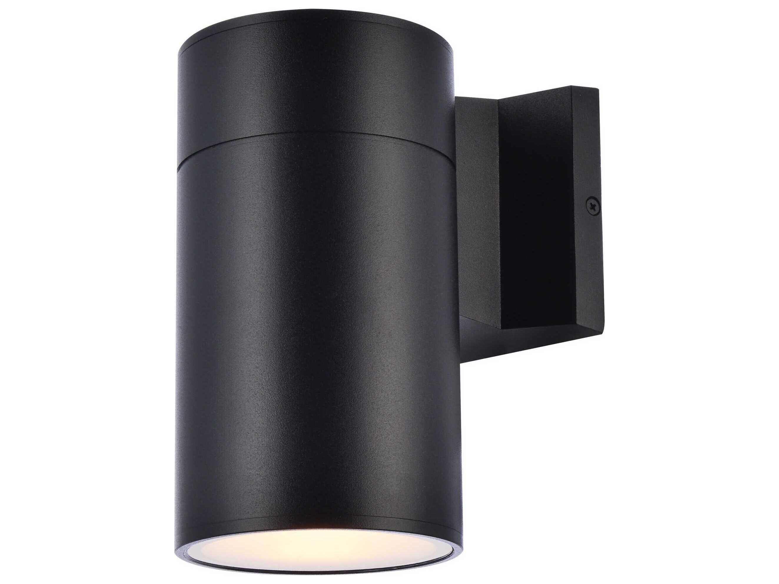 Elegant Lighting Raine Glass LED Outdoor Wall Light