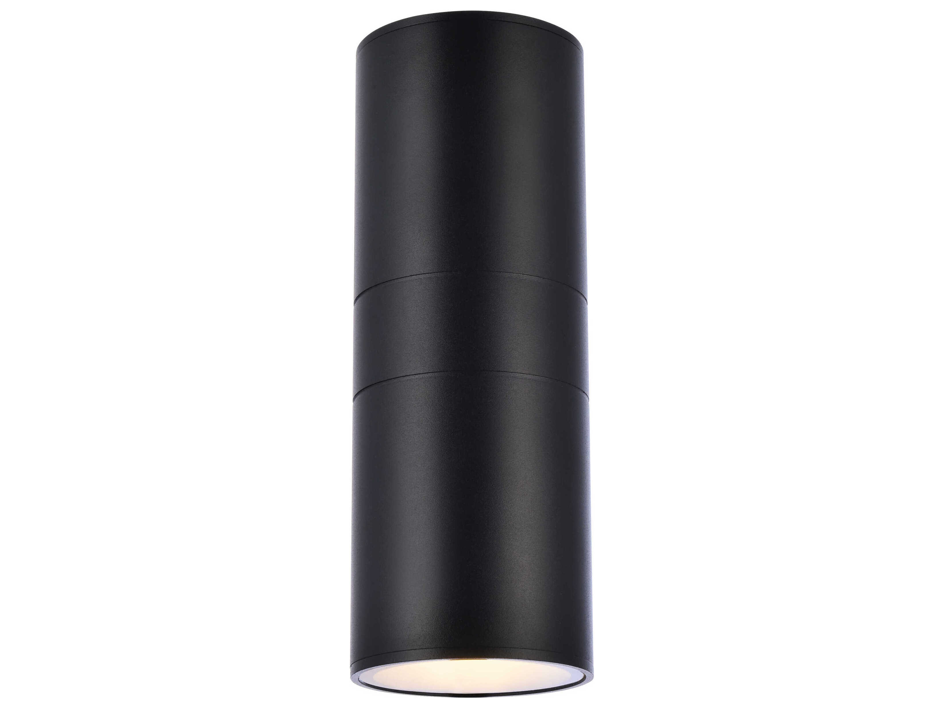 Elegant Lighting Raine Glass LED Outdoor Wall Light